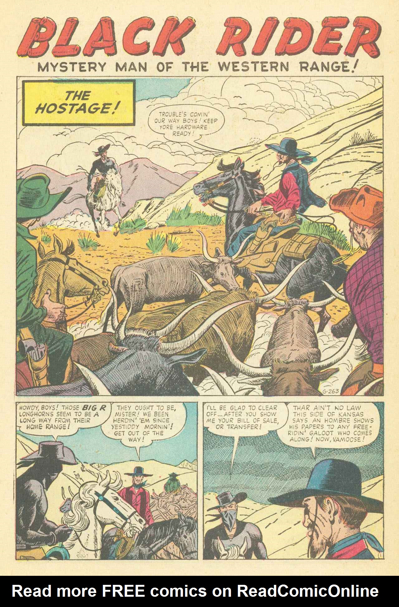 Read online Western Tales of Black Rider comic -  Issue #30 - 27