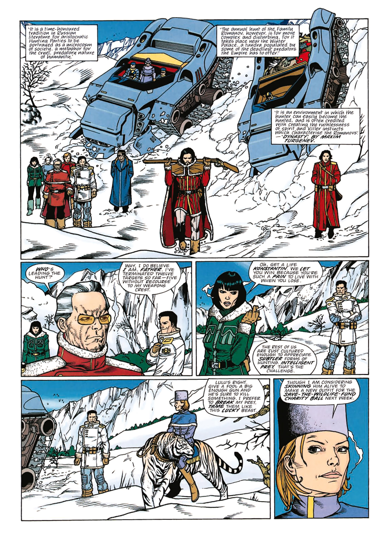 Read online Nikolai Dante comic -  Issue # TPB 2 - 184