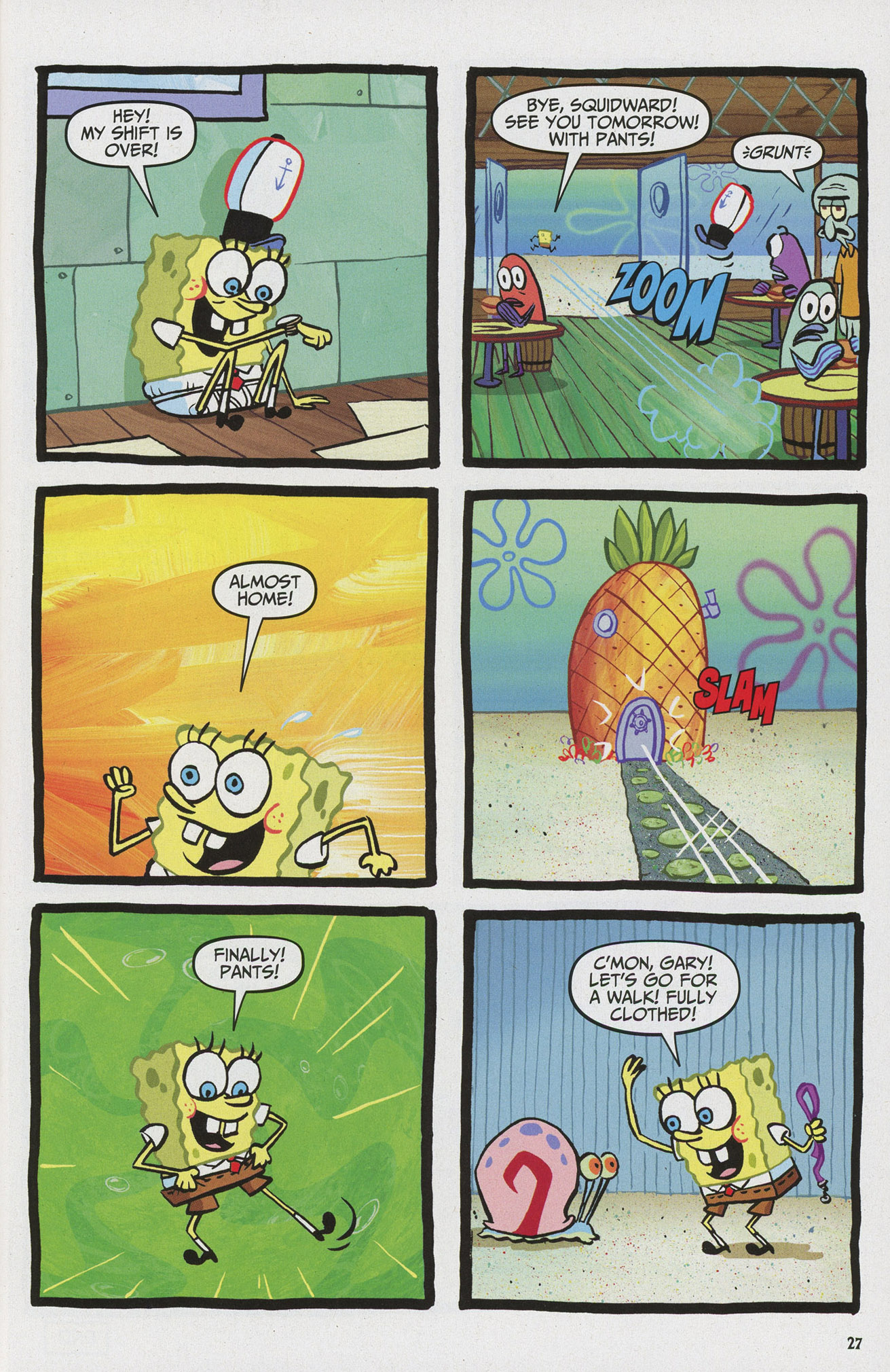 Read online SpongeBob Comics comic -  Issue #11 - 28