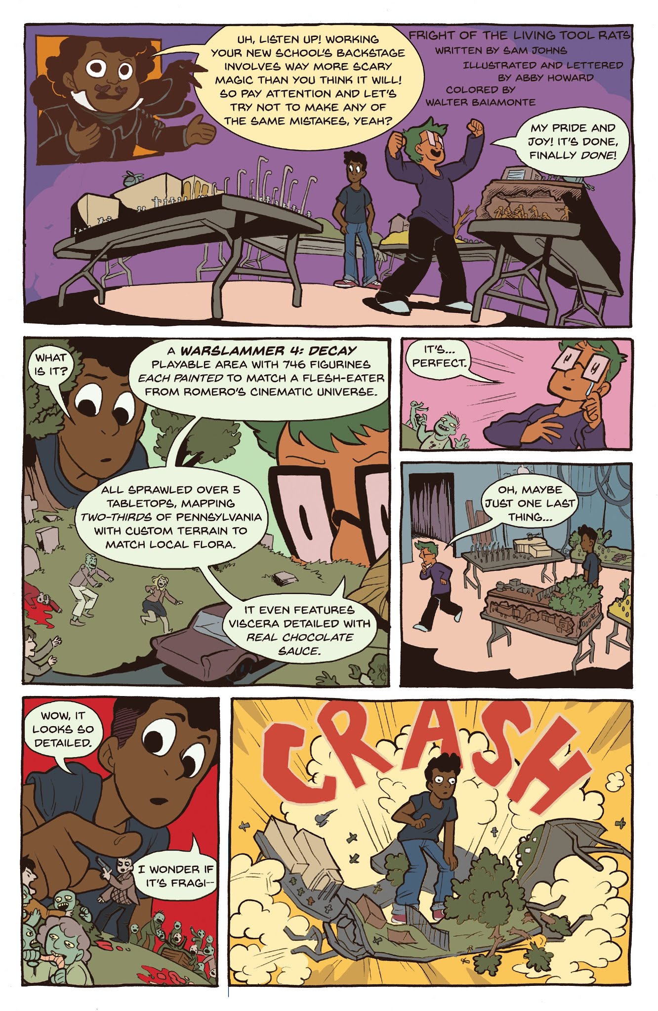 Read online The Backstagers Halloween Intermission comic -  Issue # Full - 38