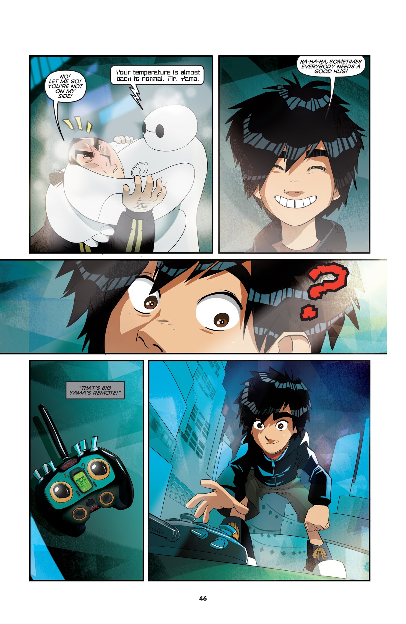 Read online Disney Big Hero 6: Heroes of San Fransokyo comic -  Issue # Full - 46