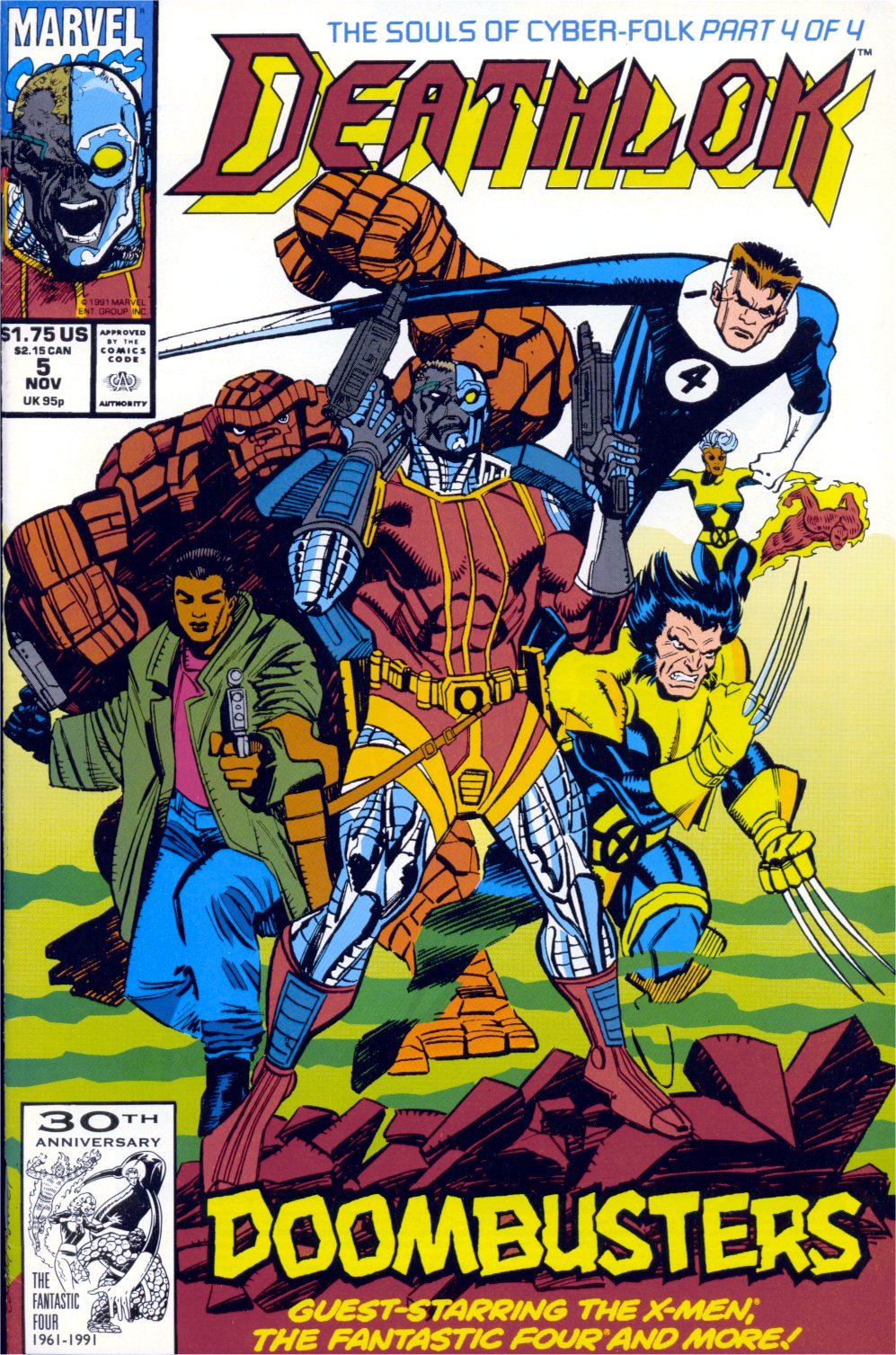 Read online Deathlok (1991) comic -  Issue #5 - 1