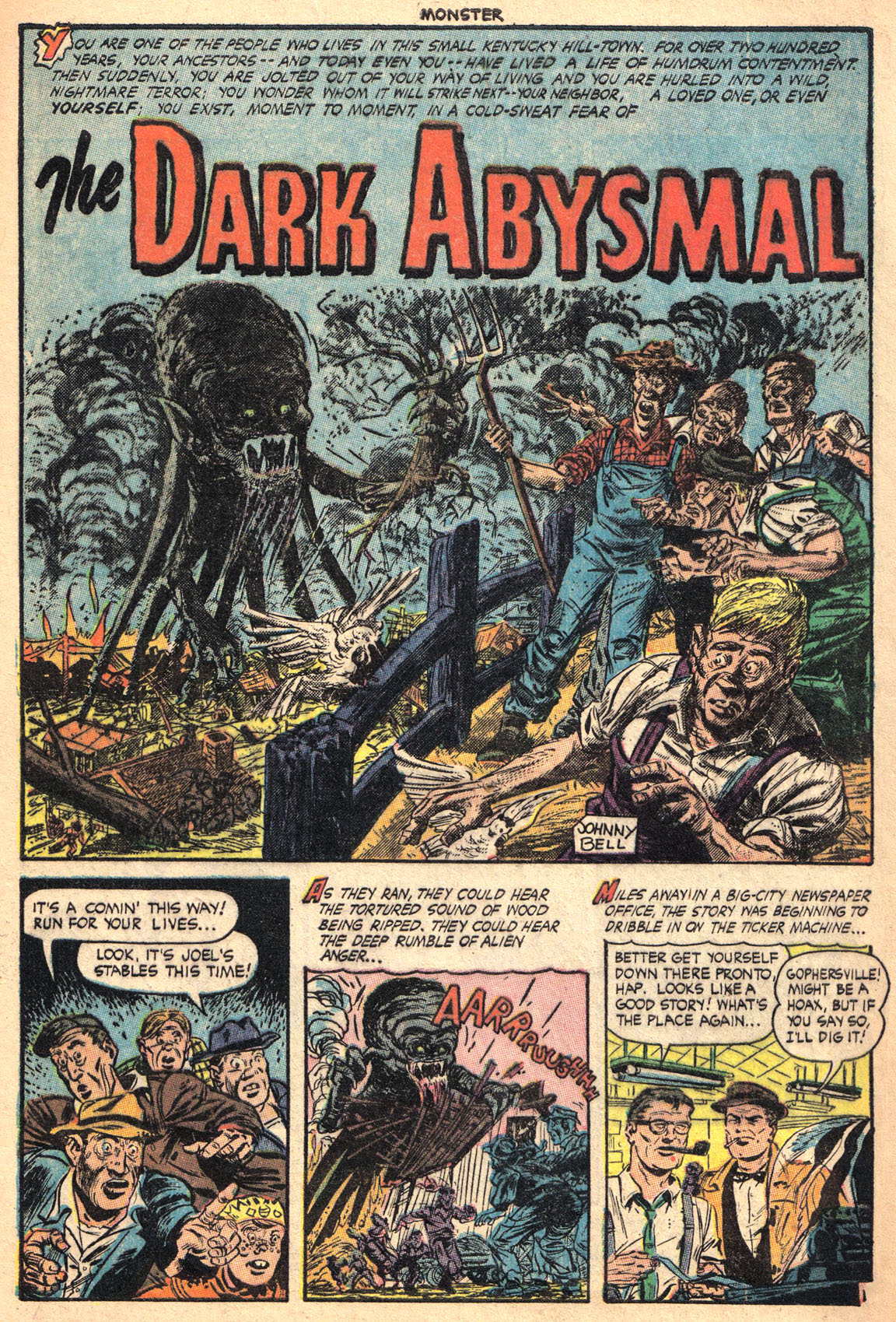 Read online Monster (1953) comic -  Issue #2 - 4