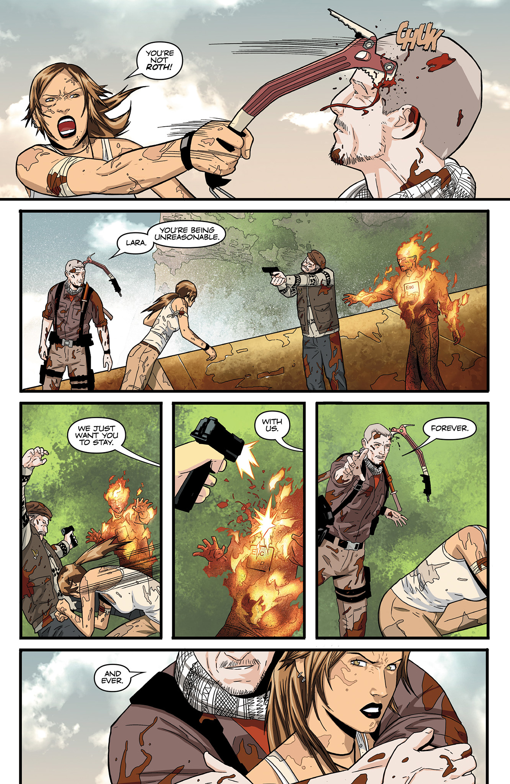 Read online Tomb Raider (2014) comic -  Issue #1 - 8