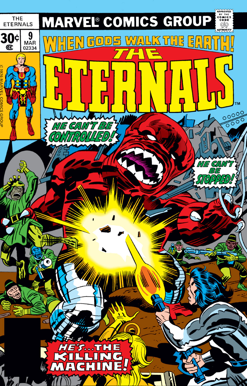 Read online The Eternals comic -  Issue #9 - 1