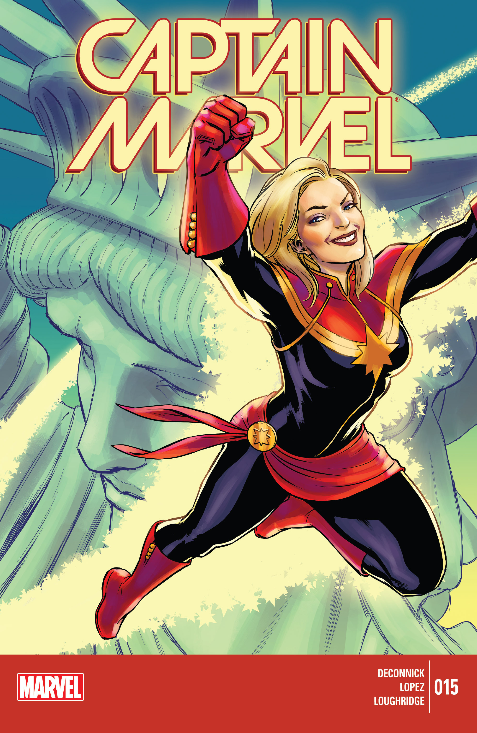 Read online Captain Marvel (2014) comic -  Issue #15 - 1