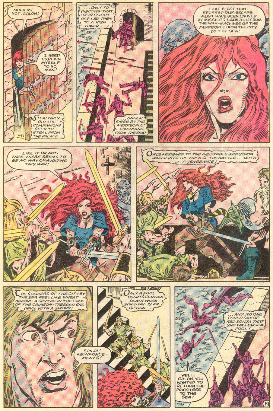 Read online Red Sonja (3rd Series) comic -  Issue #5 - 20