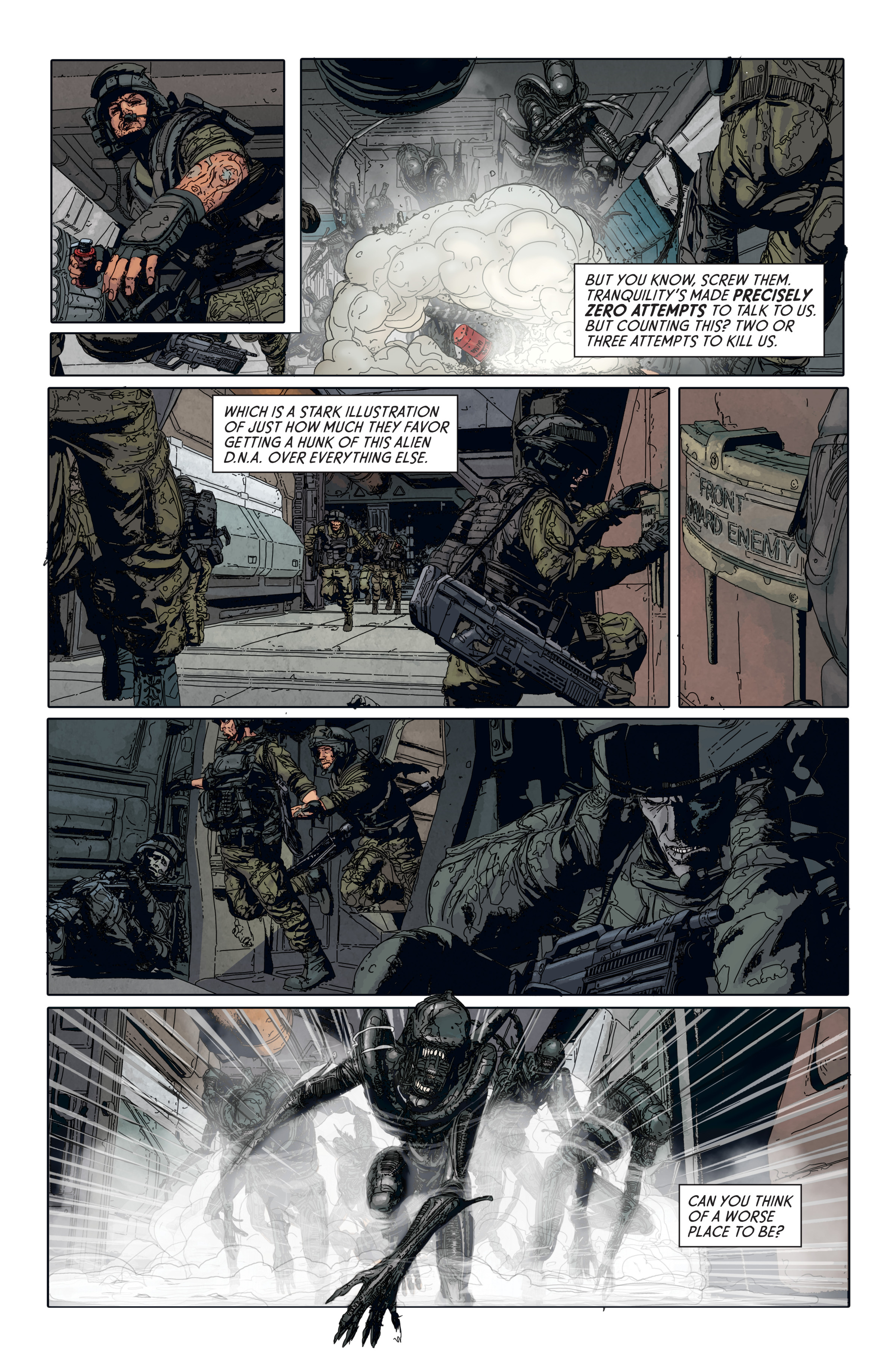 Read online Aliens: Defiance Library Edition comic -  Issue # TPB (Part 2) - 29