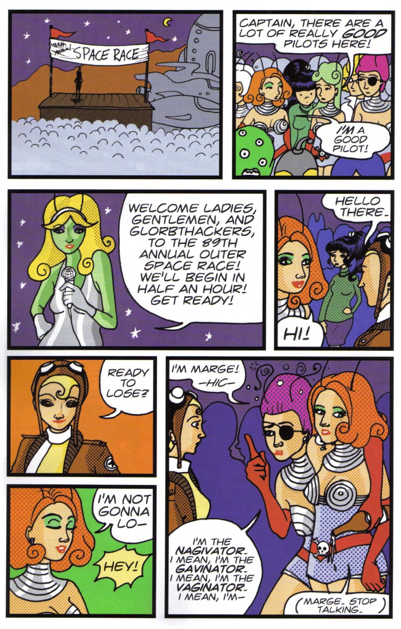 Read online I Was Kidnapped By Lesbian Pirates From Outer Space comic -  Issue #4 - 16