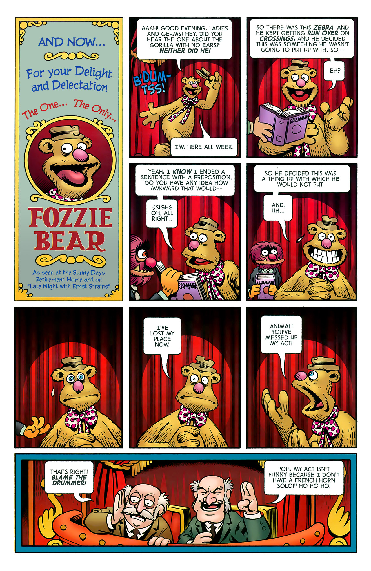 Read online The Muppet Show: The Treasure of Peg-Leg Wilson comic -  Issue #1 - 15