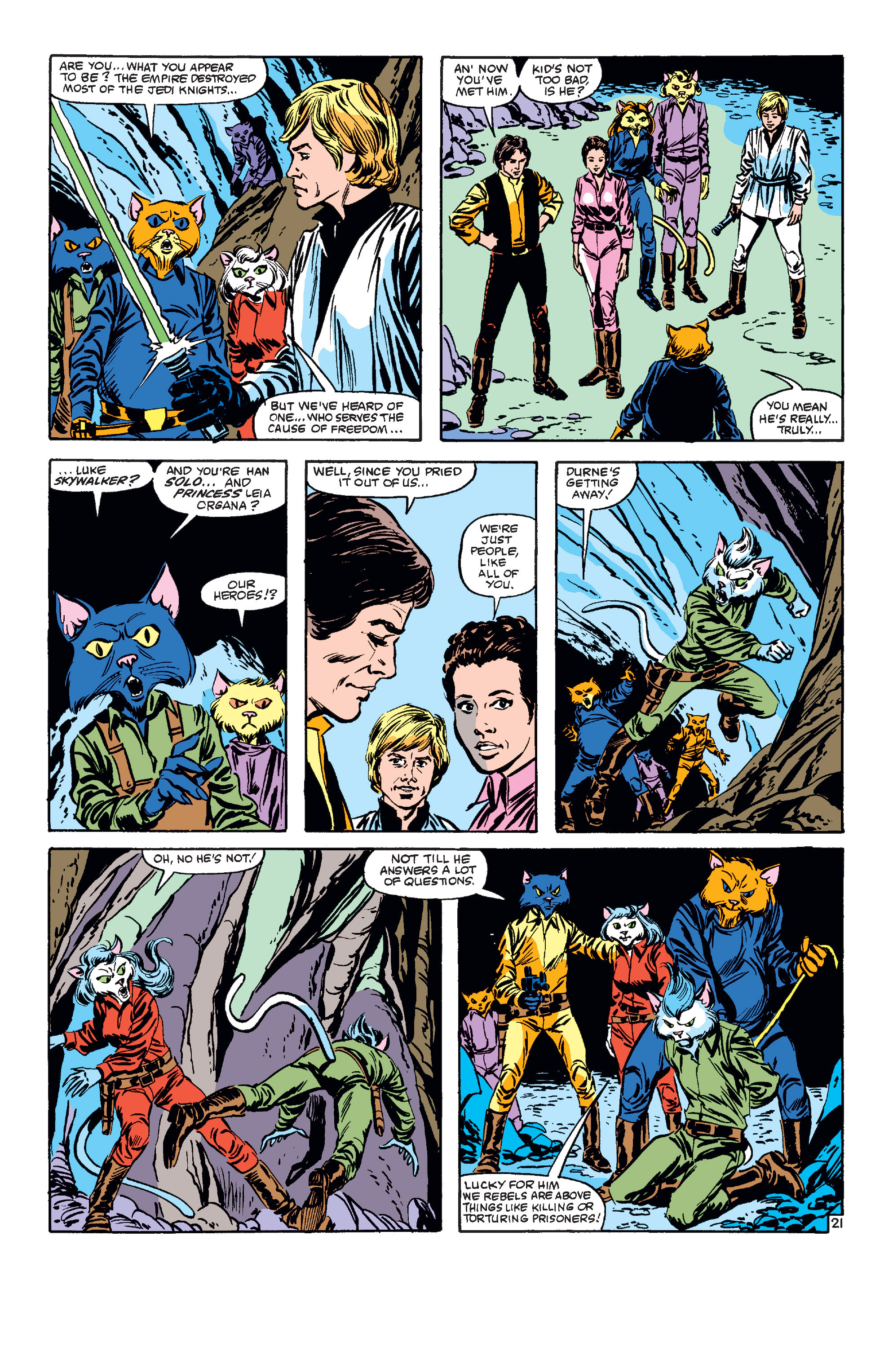 Read online Star Wars (1977) comic -  Issue #93 - 22