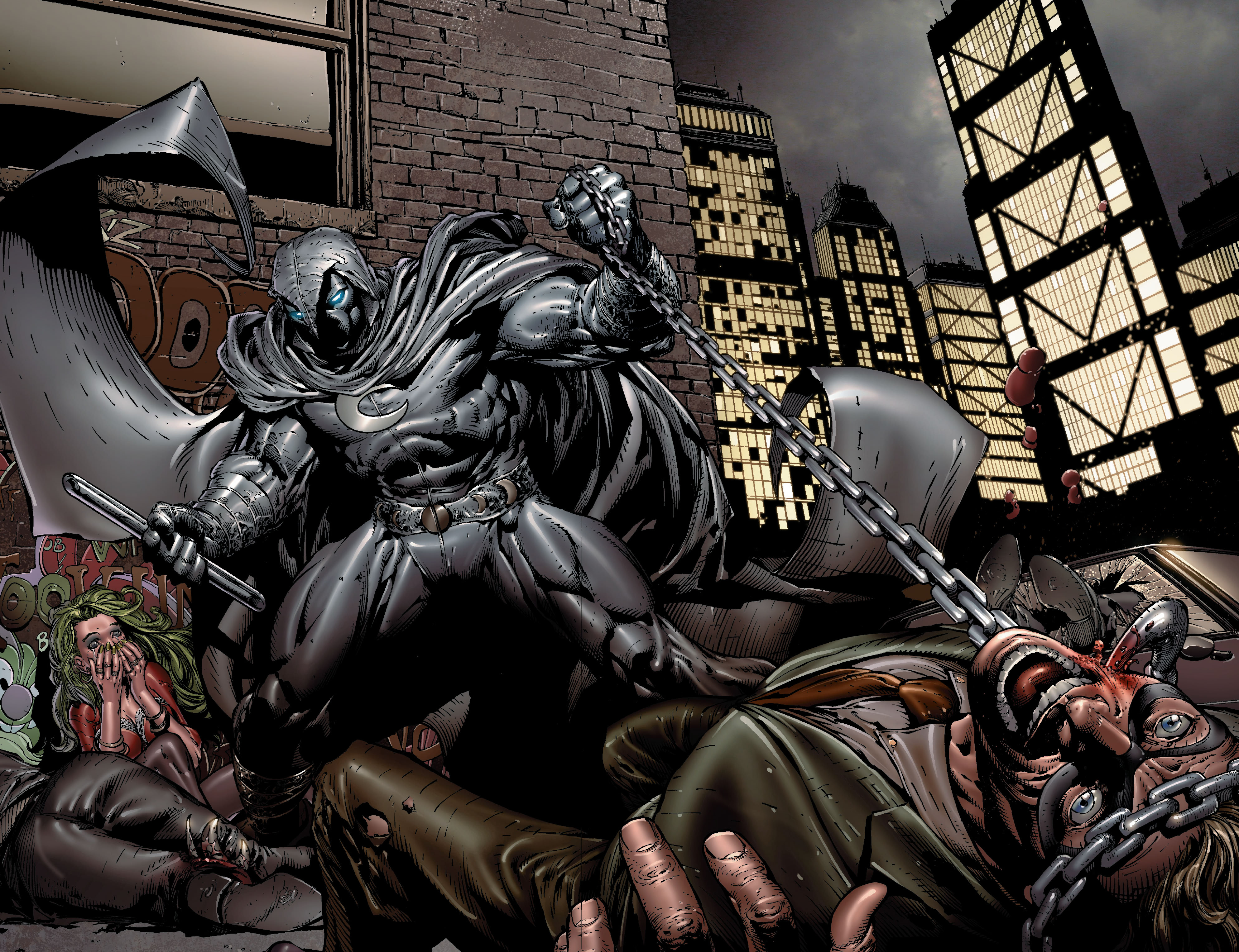 Read online Moon Knight by Huston, Benson & Hurwitz Omnibus comic -  Issue # TPB (Part 2) - 84