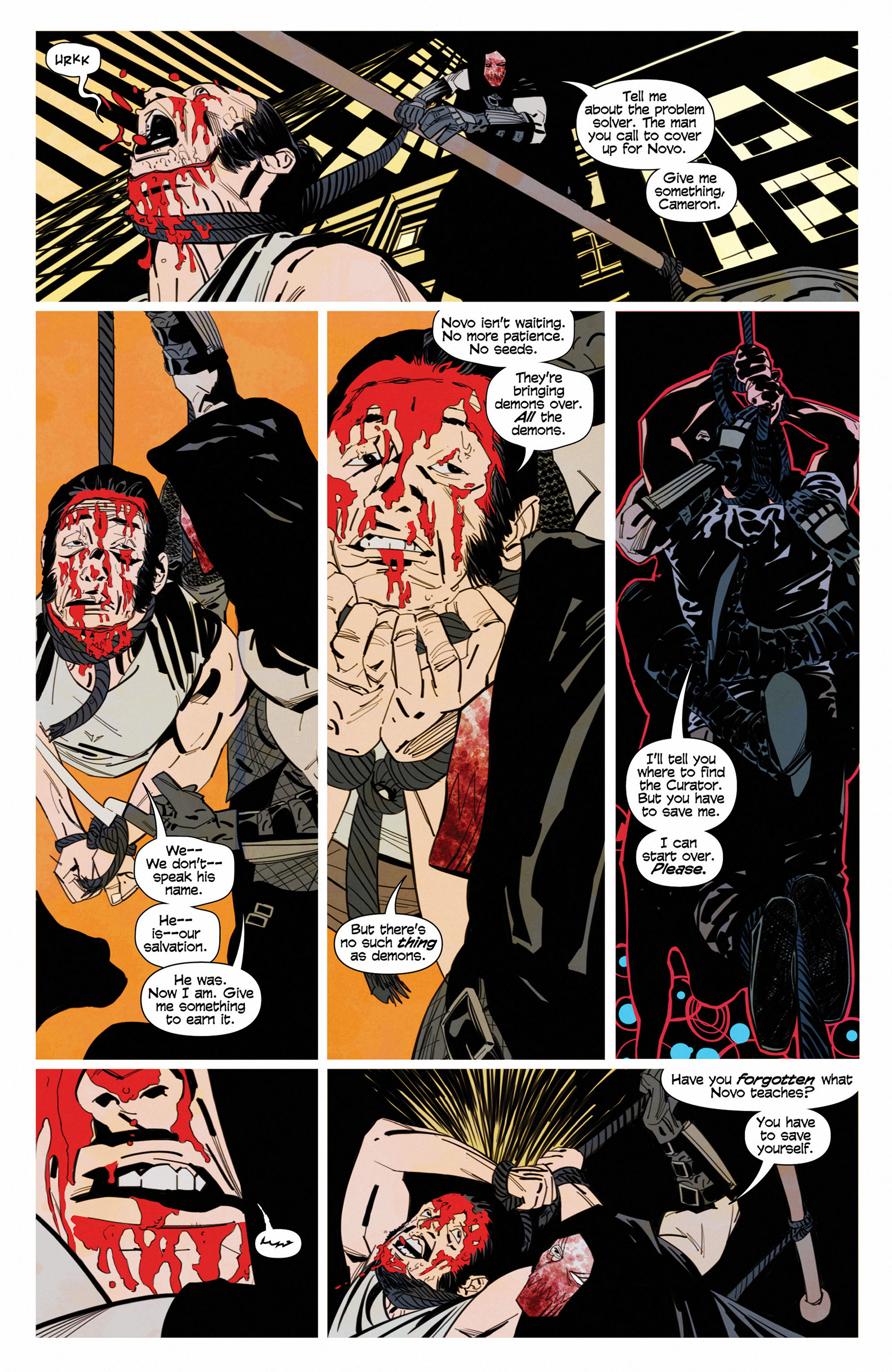 Read online Demonic comic -  Issue #4 - 5
