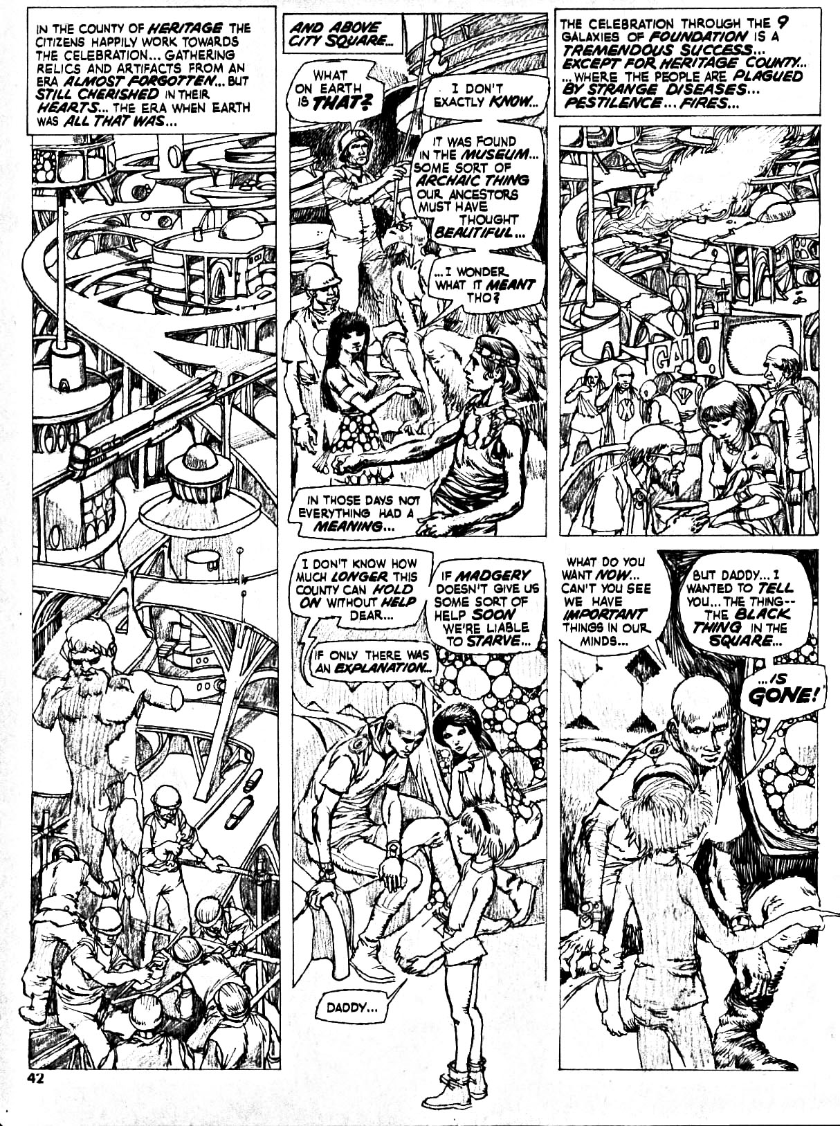 Read online Nightmare (1970) comic -  Issue #9 - 42