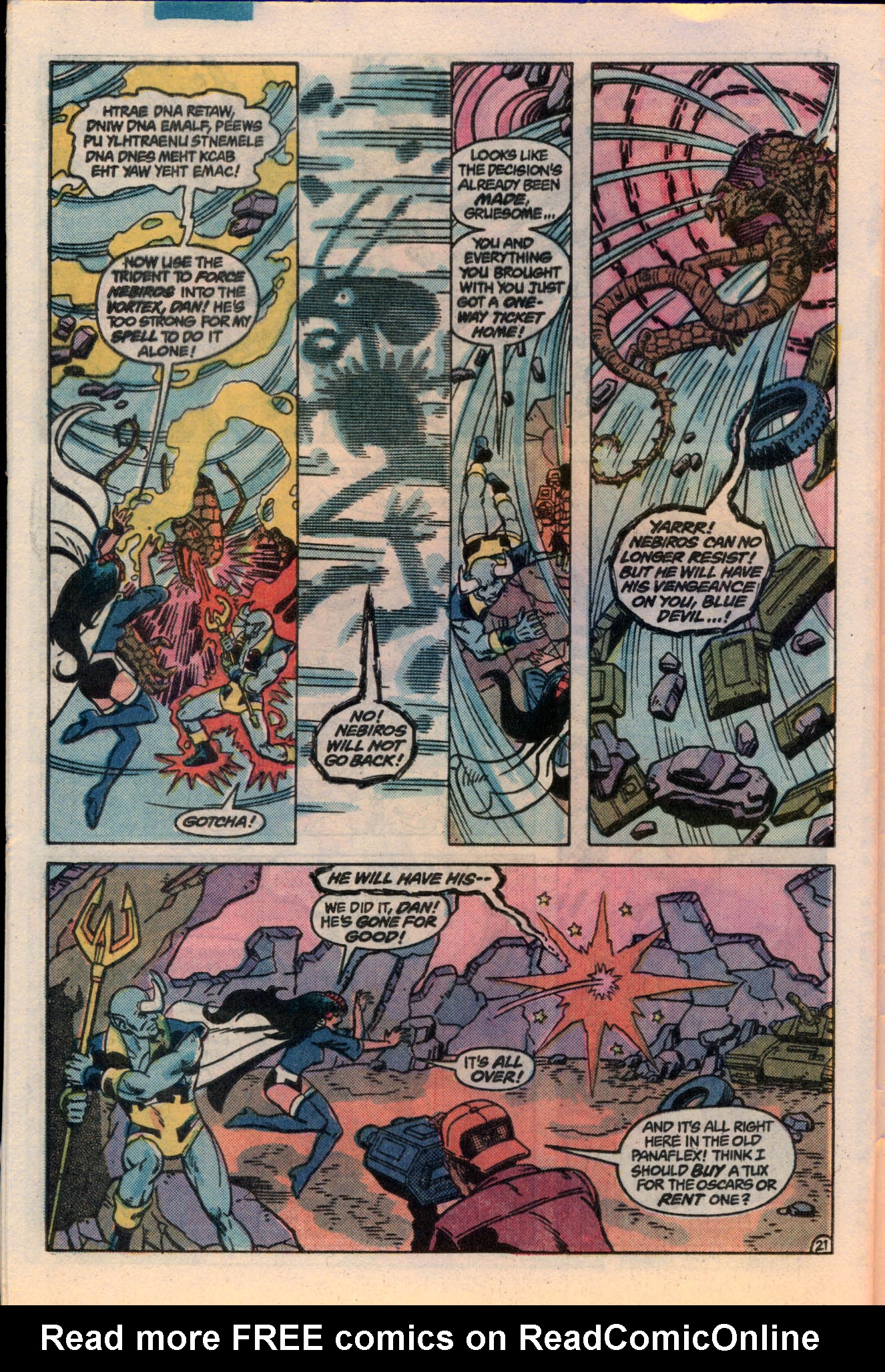 Read online Blue Devil comic -  Issue #5 - 26