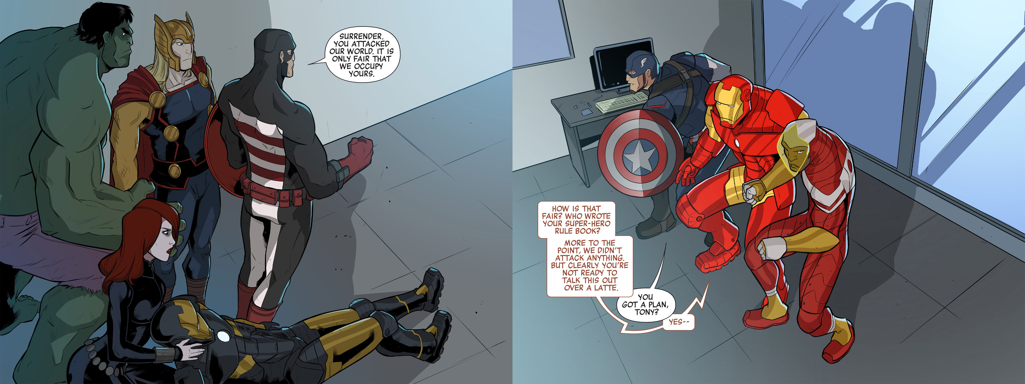 Read online Marvel Universe Avengers Infinite Comic comic -  Issue #2 - 18