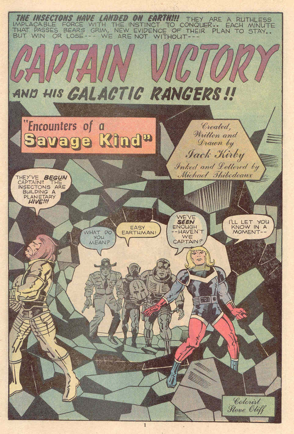 Read online Captain Victory and the Galactic Rangers (1981) comic -  Issue #3 - 3