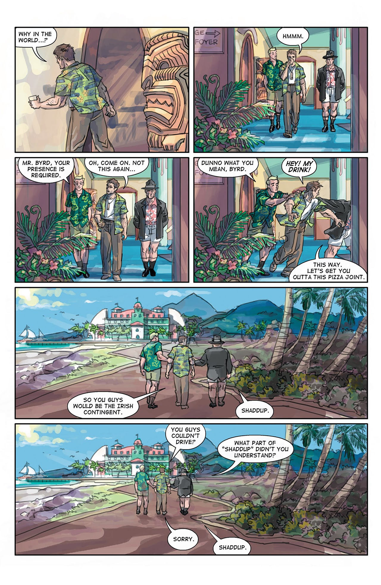Read online Hawaiian Dick: The Last Resort comic -  Issue #1 - 17