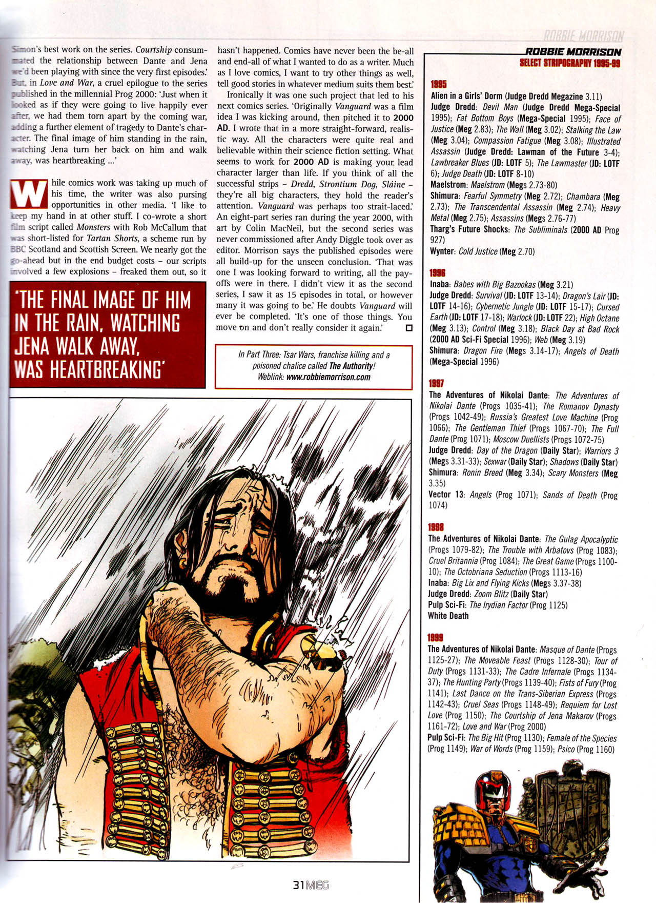 Read online Judge Dredd Megazine (Vol. 5) comic -  Issue #235 - 31