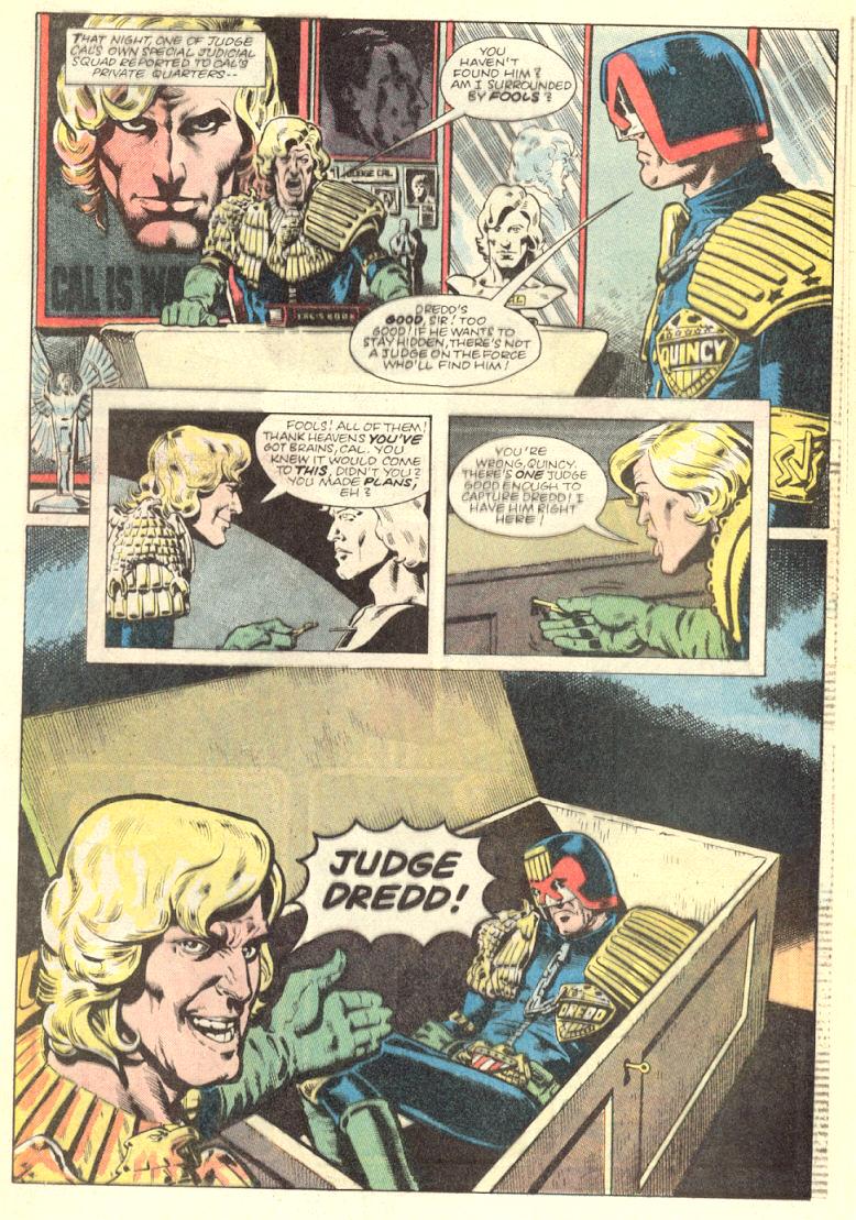 Read online Judge Dredd (1983) comic -  Issue #9 - 20