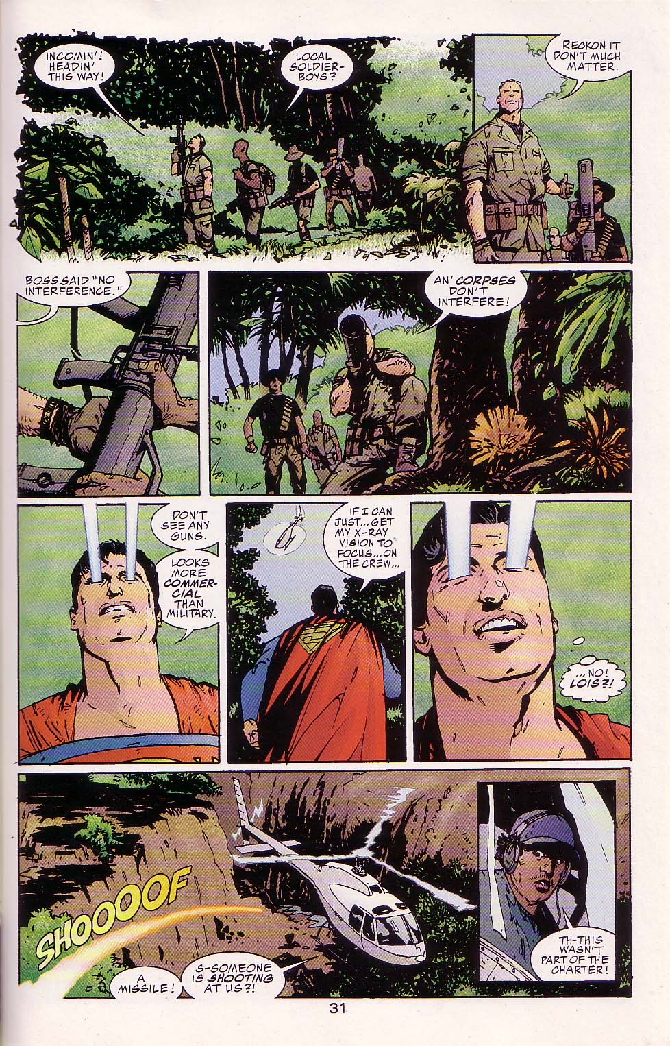 Superman vs. Predator issue 1 - Page 33