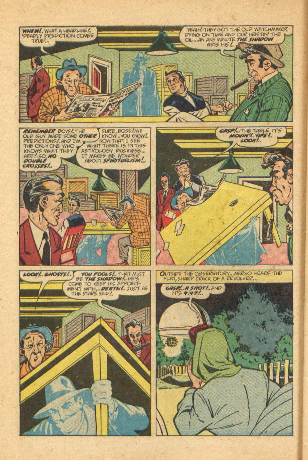 Read online Shadow Comics comic -  Issue #101 - 13