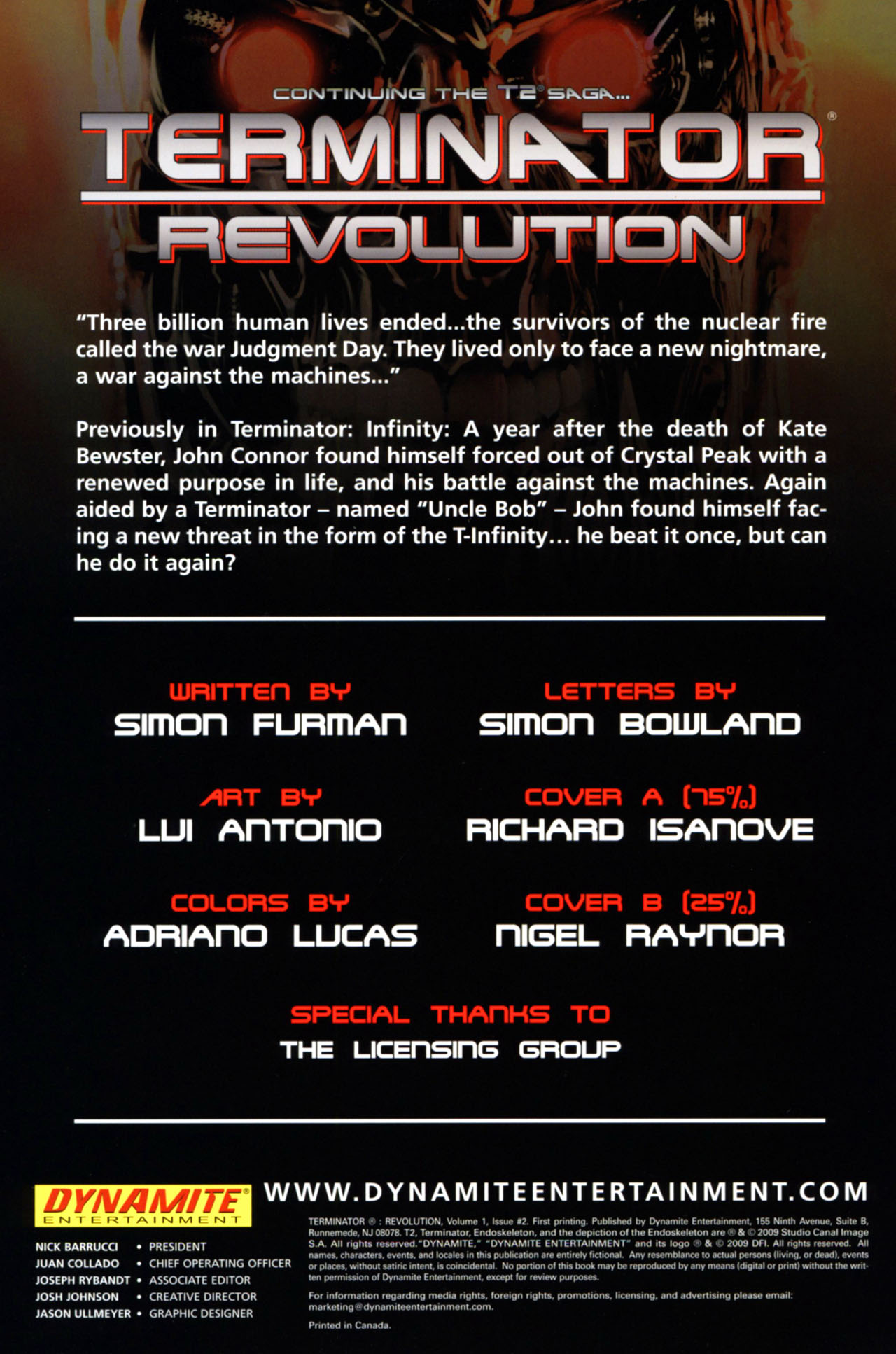 Read online Terminator: Revolution comic -  Issue #2 - 2