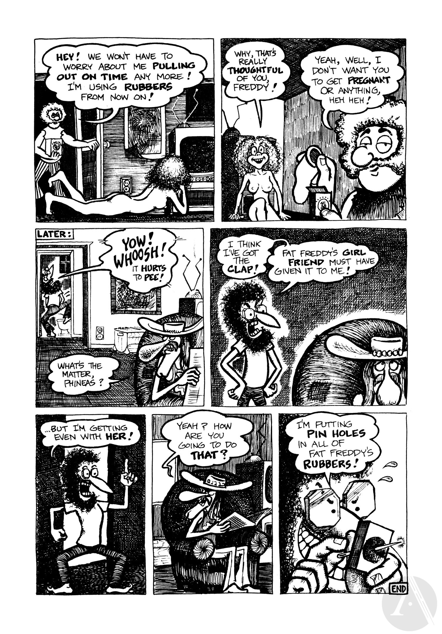 Read online The Fabulous Furry Freak Brothers comic -  Issue #0 - 14