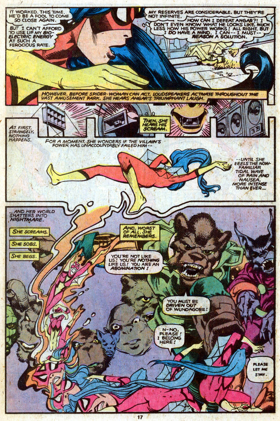 Read online Spider-Woman (1978) comic -  Issue #35 - 14