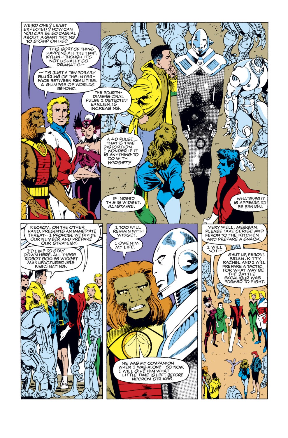 Read online Excalibur (1988) comic -  Issue #49 - 10