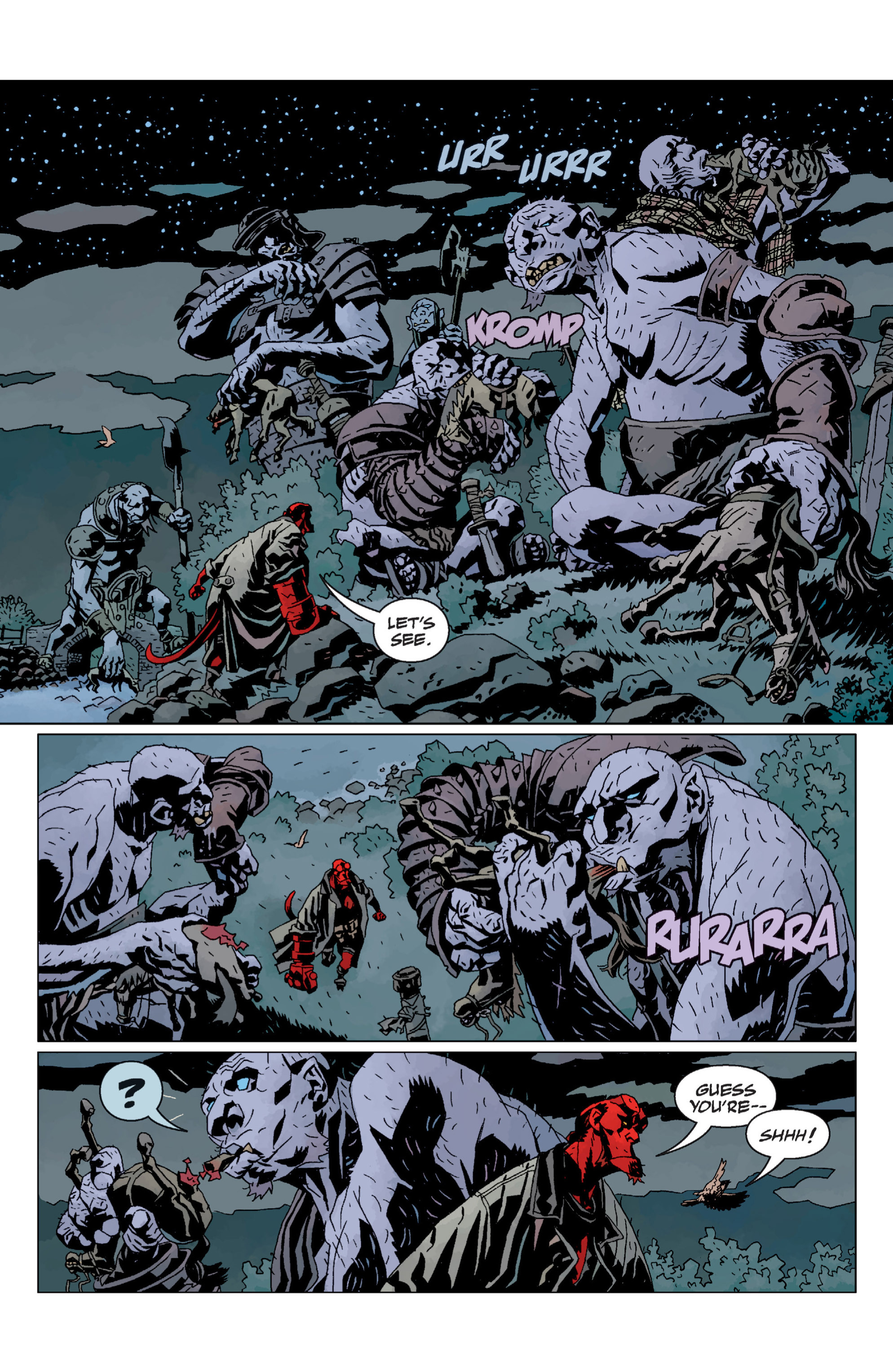 Read online Hellboy comic -  Issue #9 - 41