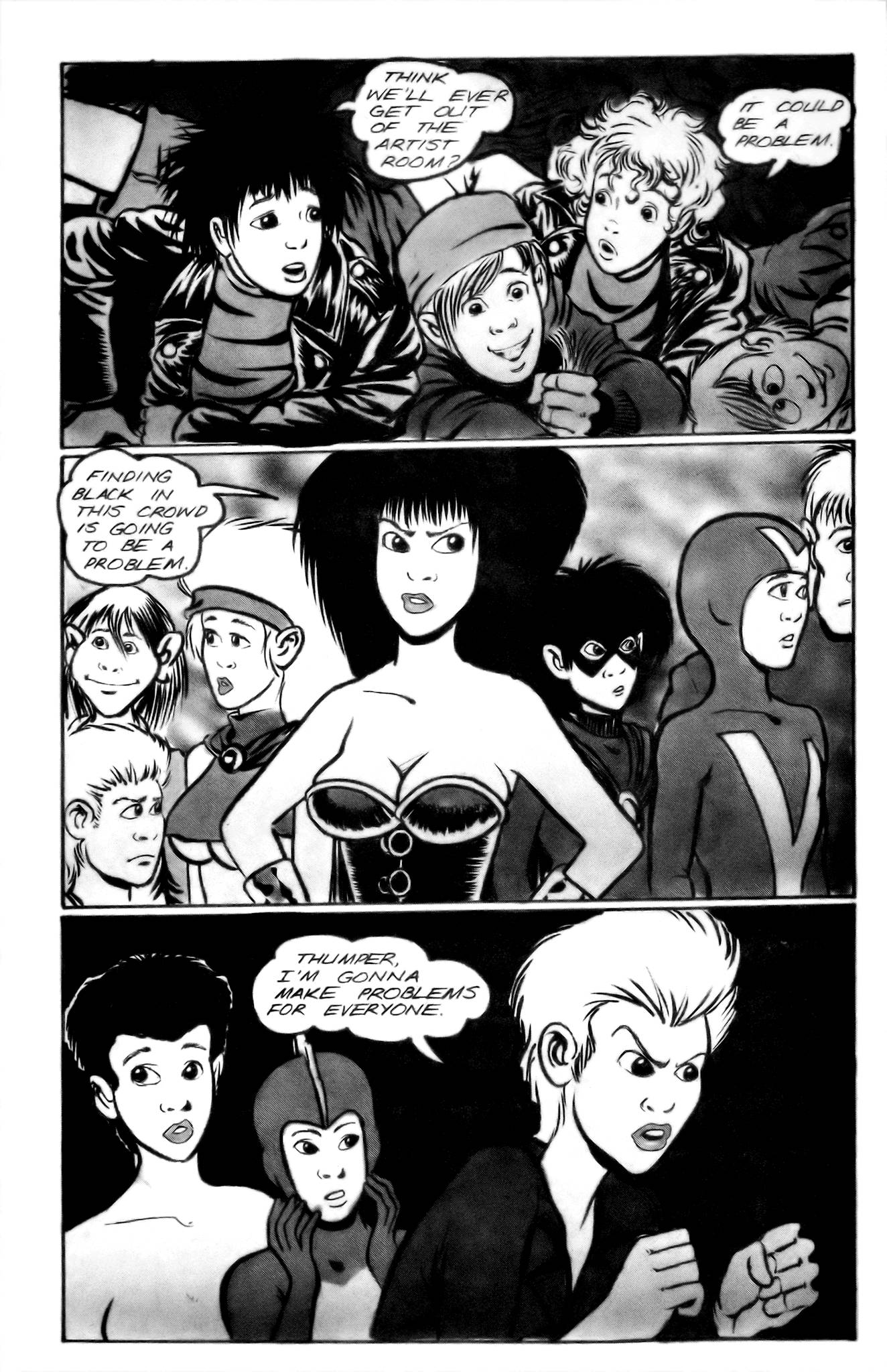 Read online Leather & Lace (1989) comic -  Issue #13 - 28