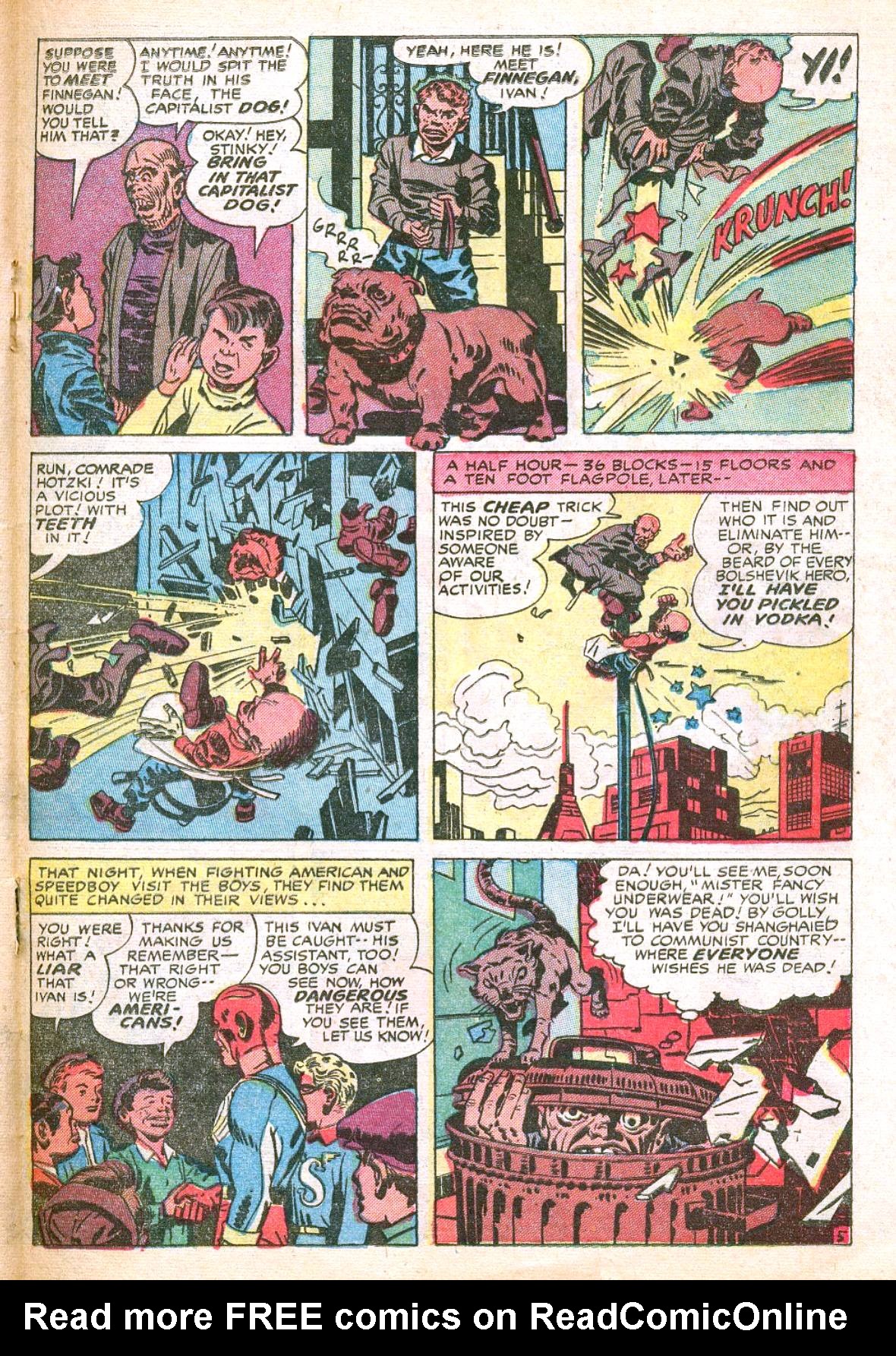 Read online Fighting American (1954) comic -  Issue #3 - 19