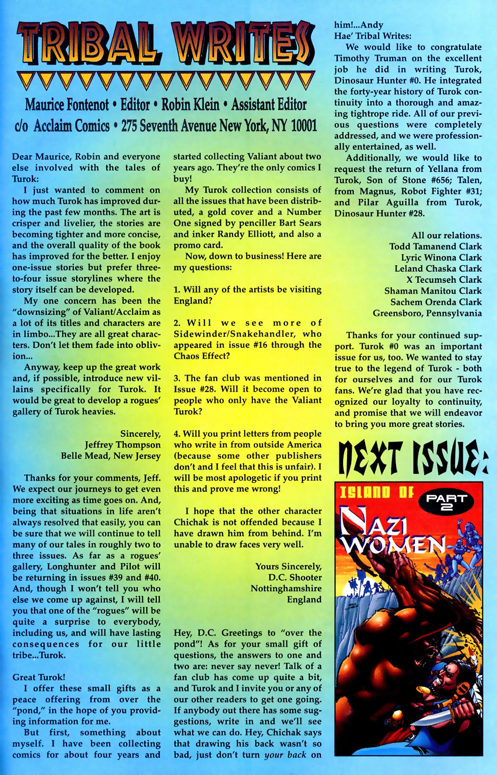 Read online Turok, Dinosaur Hunter (1993) comic -  Issue #37 - 23