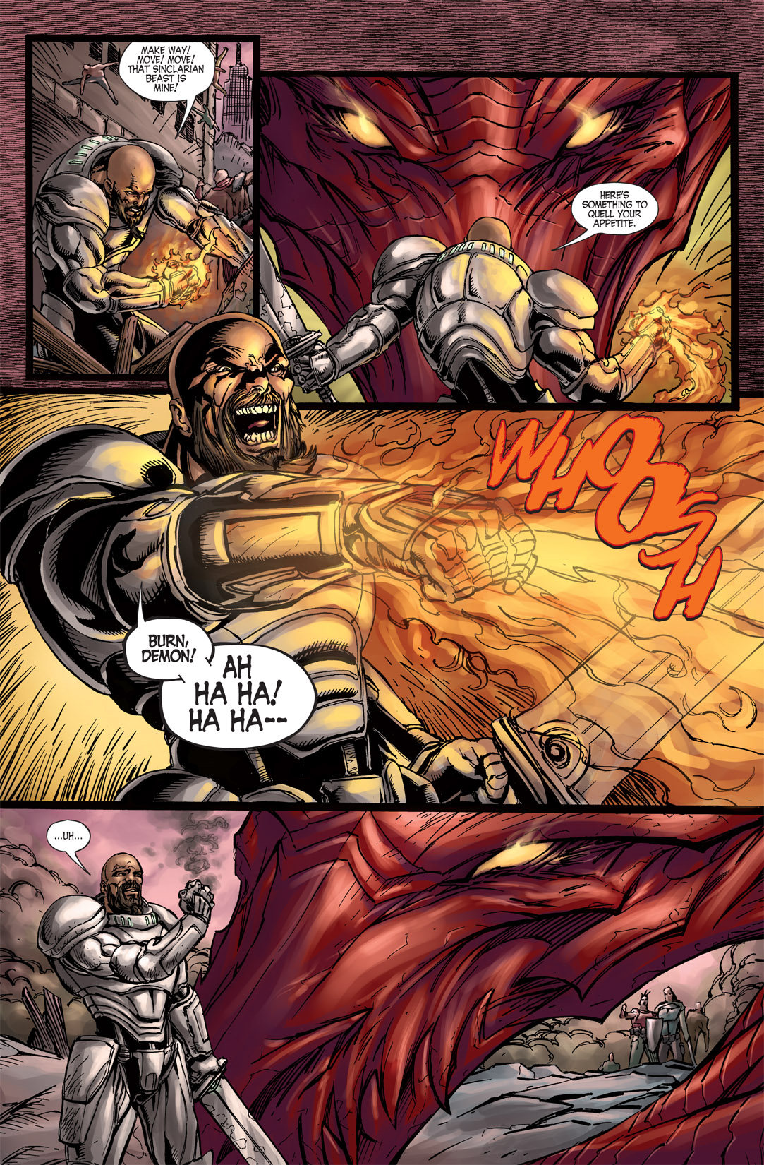 Read online Last Reign: Kings of War comic -  Issue #5 - 10