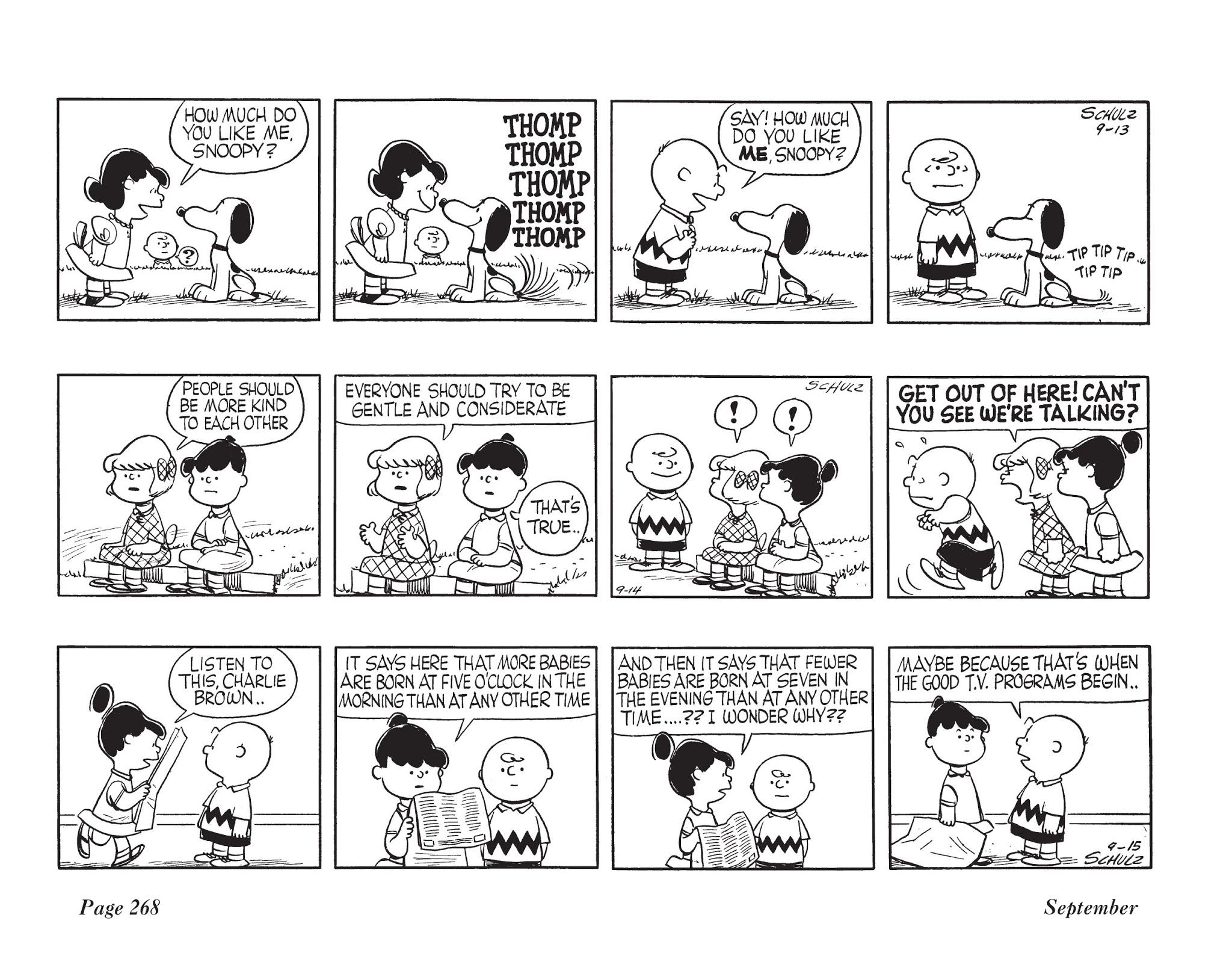 Read online The Complete Peanuts comic -  Issue # TPB 3 - 281