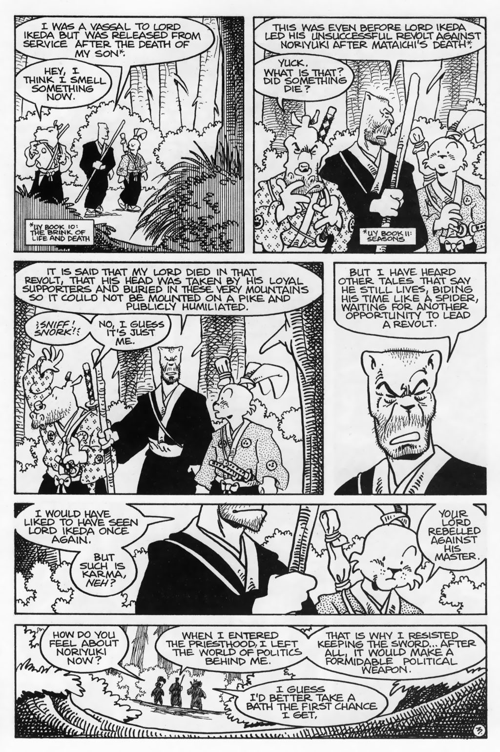 Read online Usagi Yojimbo (1996) comic -  Issue #41 - 5