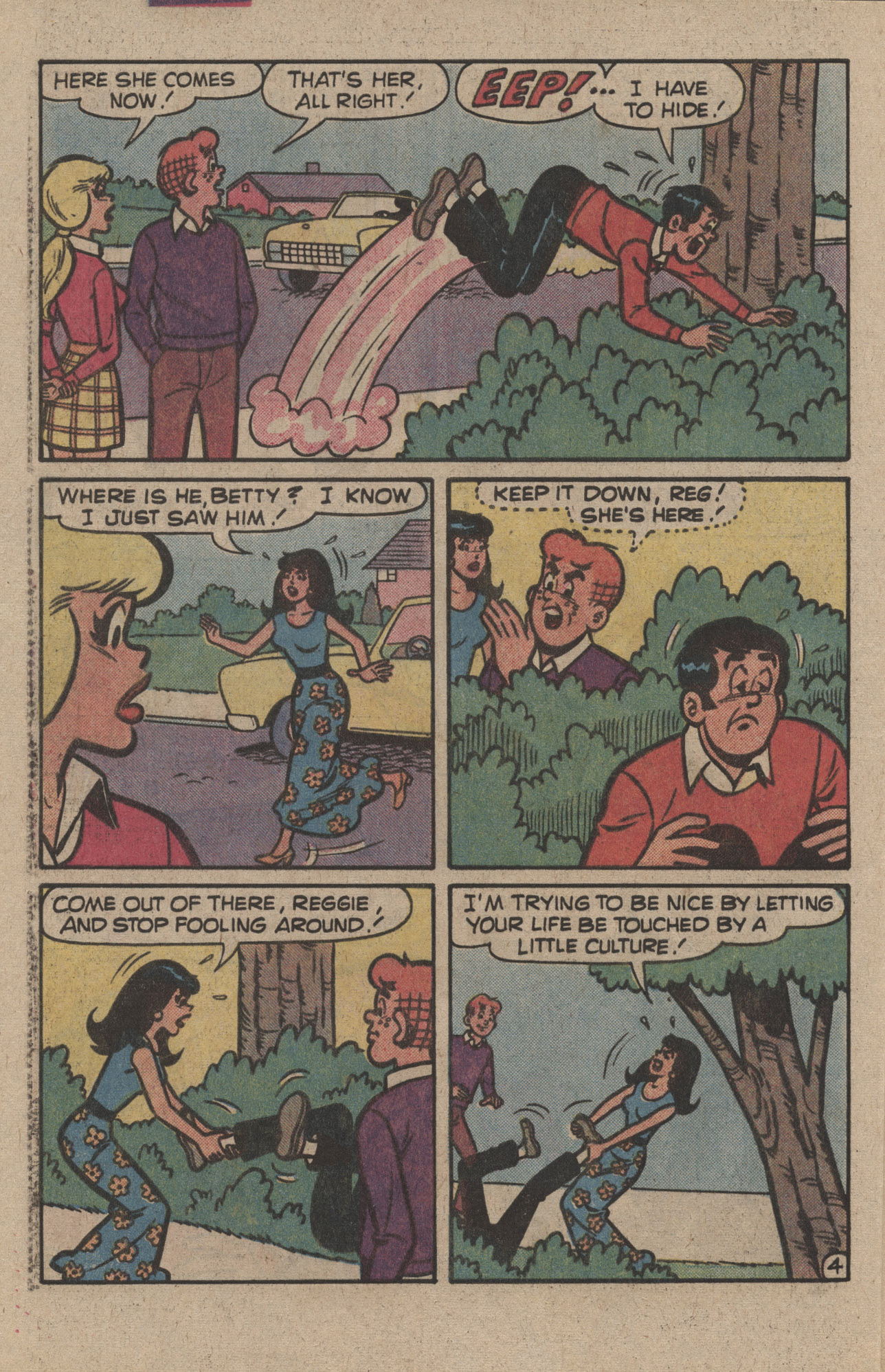 Read online Reggie and Me (1966) comic -  Issue #117 - 32