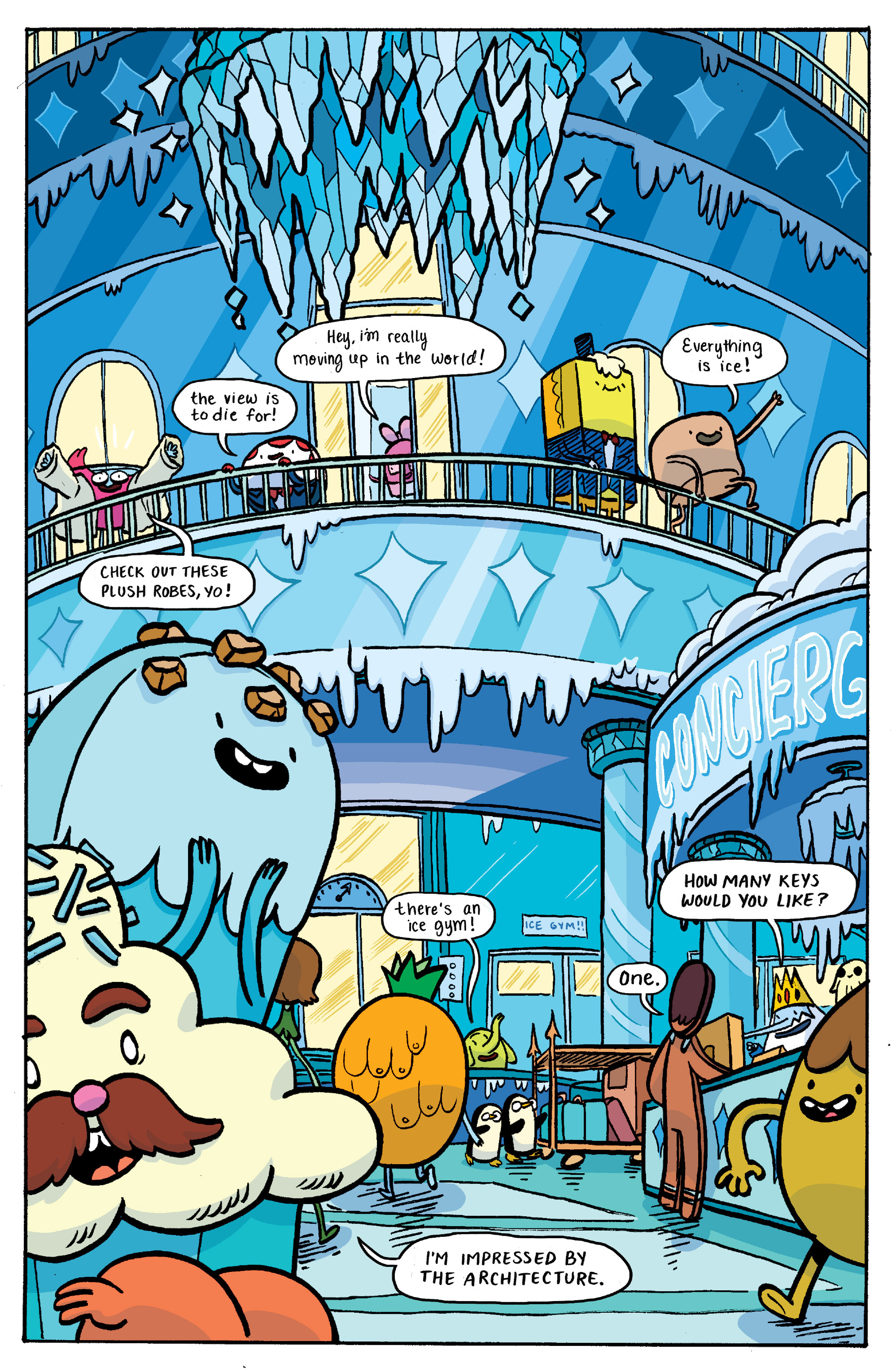 Read online Adventure Time: Banana Guard Academ comic -  Issue #3 - 11