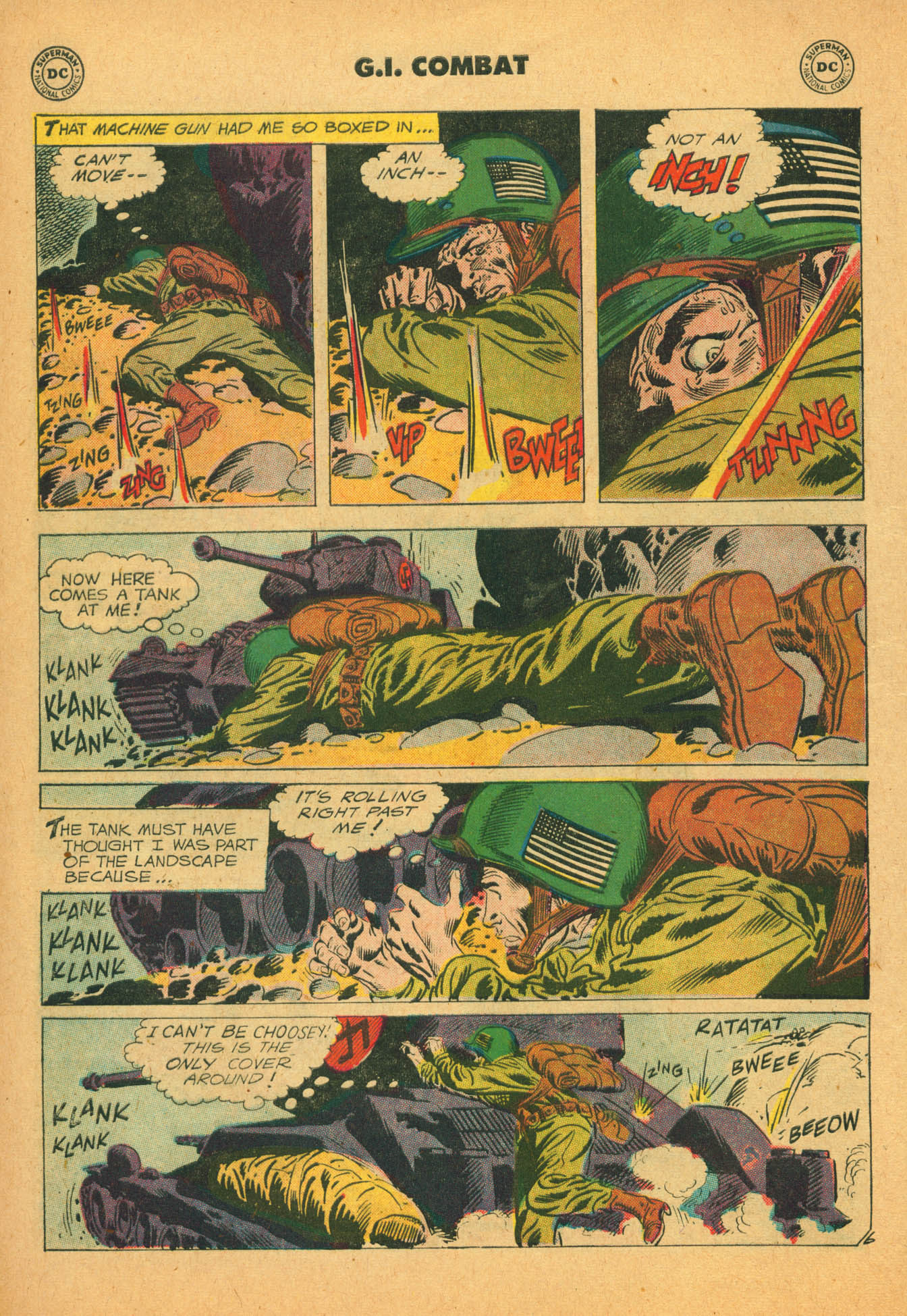 Read online G.I. Combat (1952) comic -  Issue #62 - 8