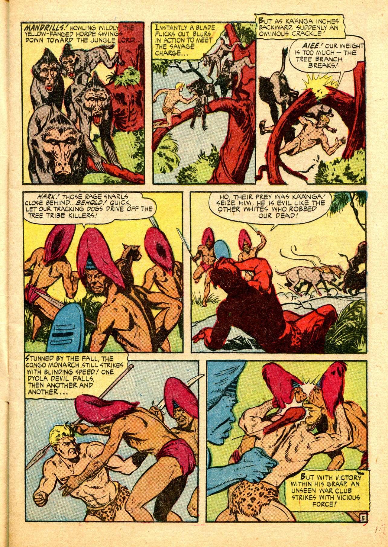 Read online Jungle Comics comic -  Issue #137 - 7