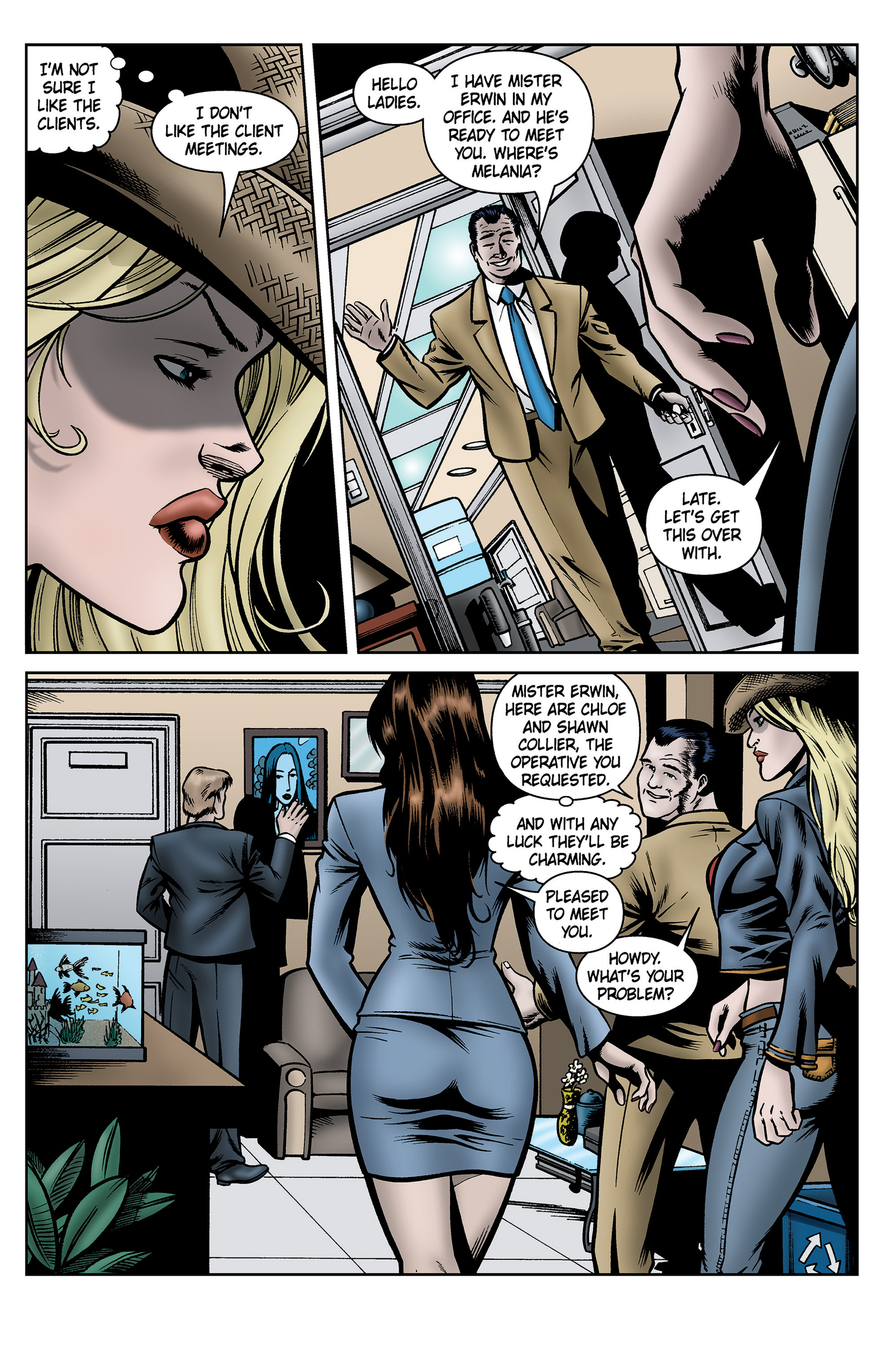 Read online SideChicks comic -  Issue #5 - 21