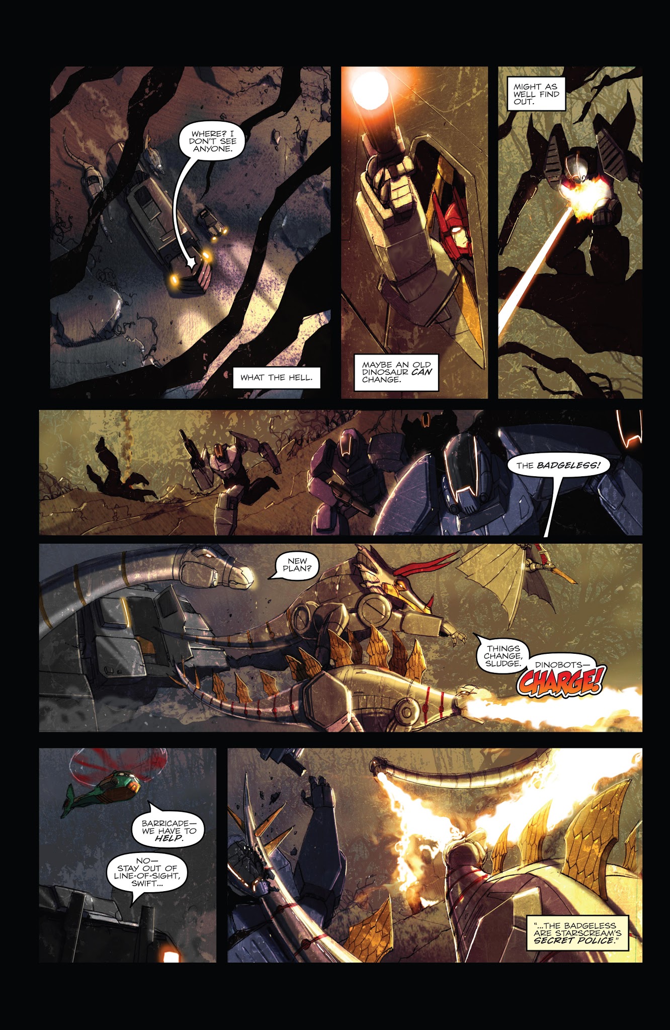 Read online The Transformers: Redemption of the Dinobots comic -  Issue # TPB - 67