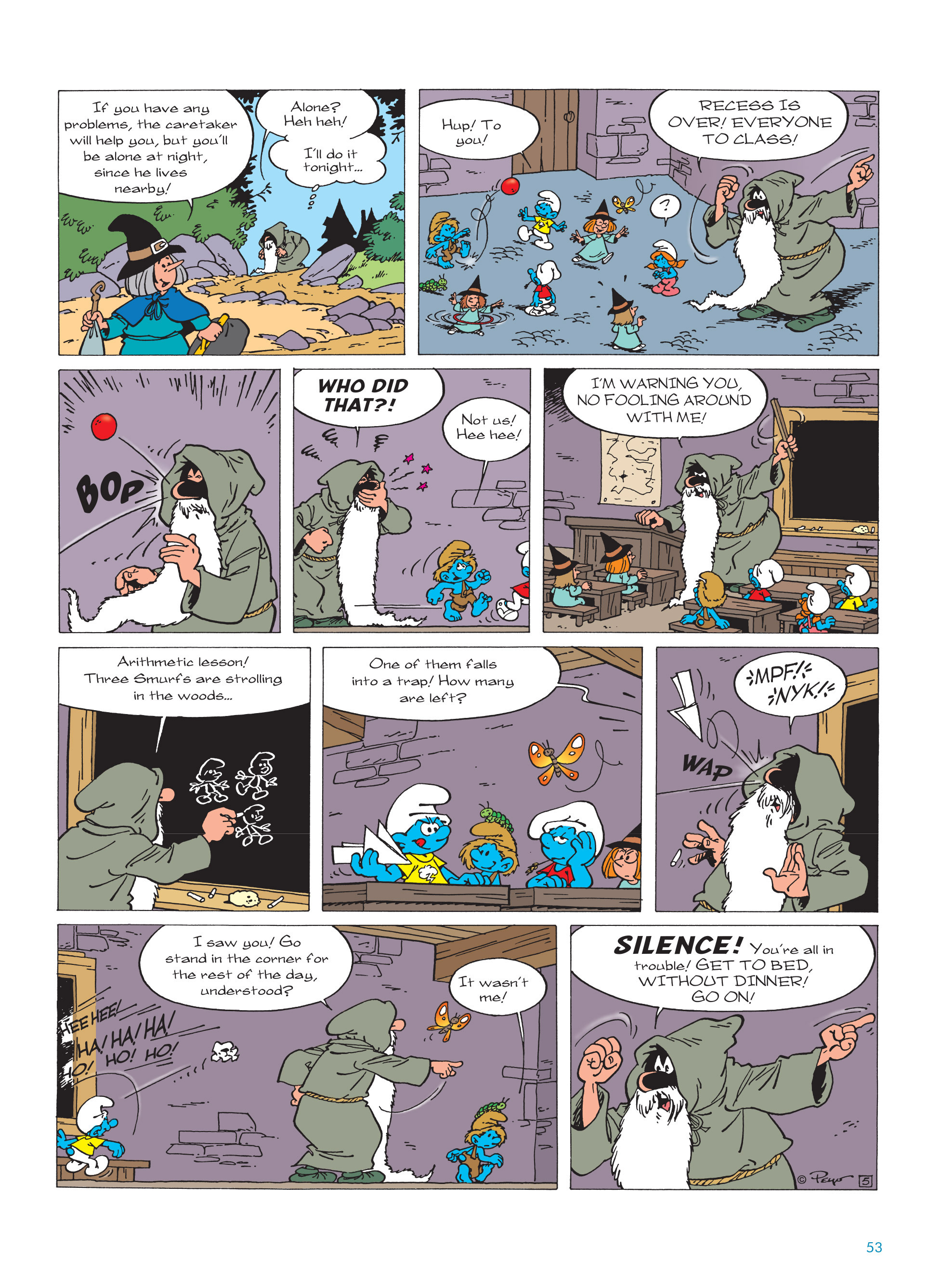 Read online The Smurfs comic -  Issue #21 - 53