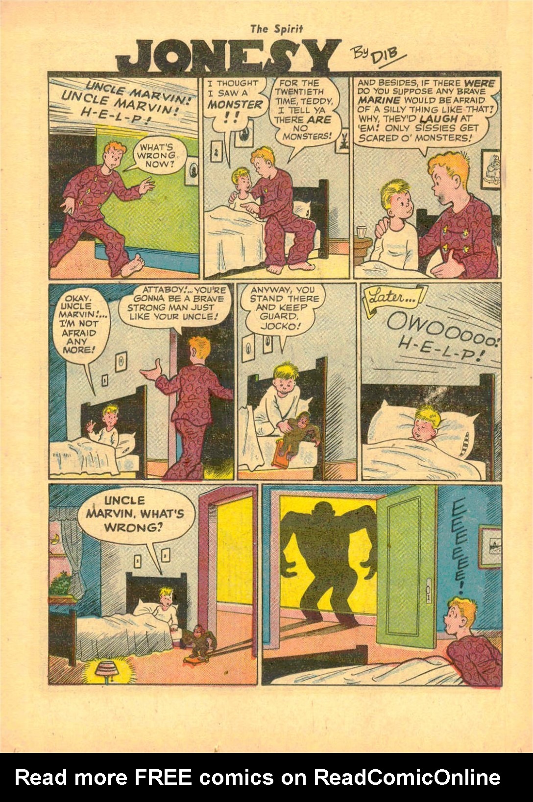 Read online The Spirit (1944) comic -  Issue #8 - 34