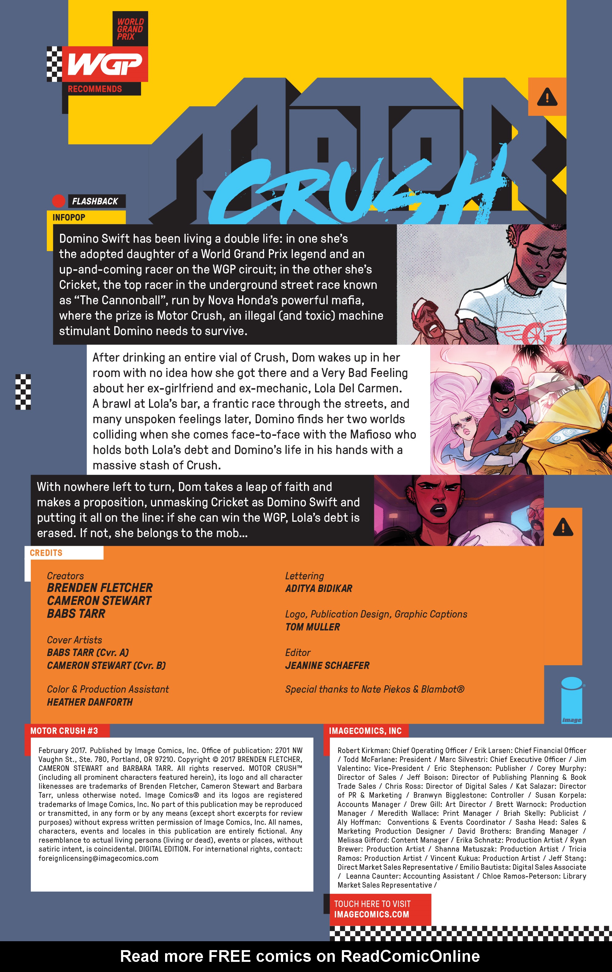 Read online Motor Crush comic -  Issue #3 - 2