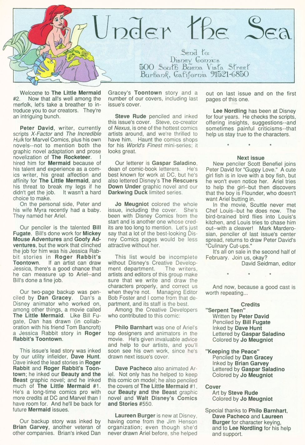 Read online Disney's The Little Mermaid Limited Series comic -  Issue #2 - 28