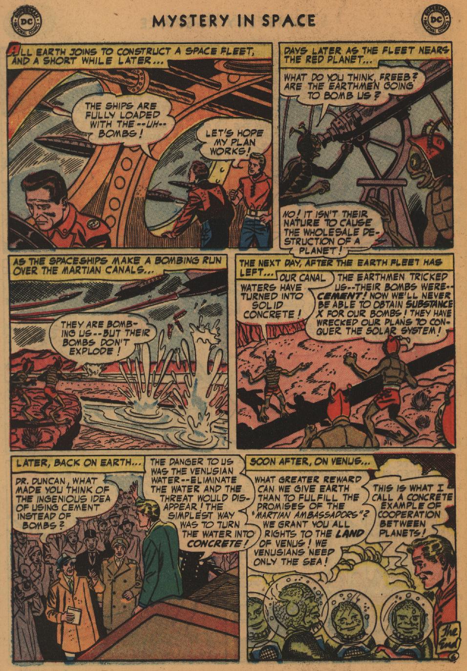 Read online Mystery in Space (1951) comic -  Issue #22 - 24