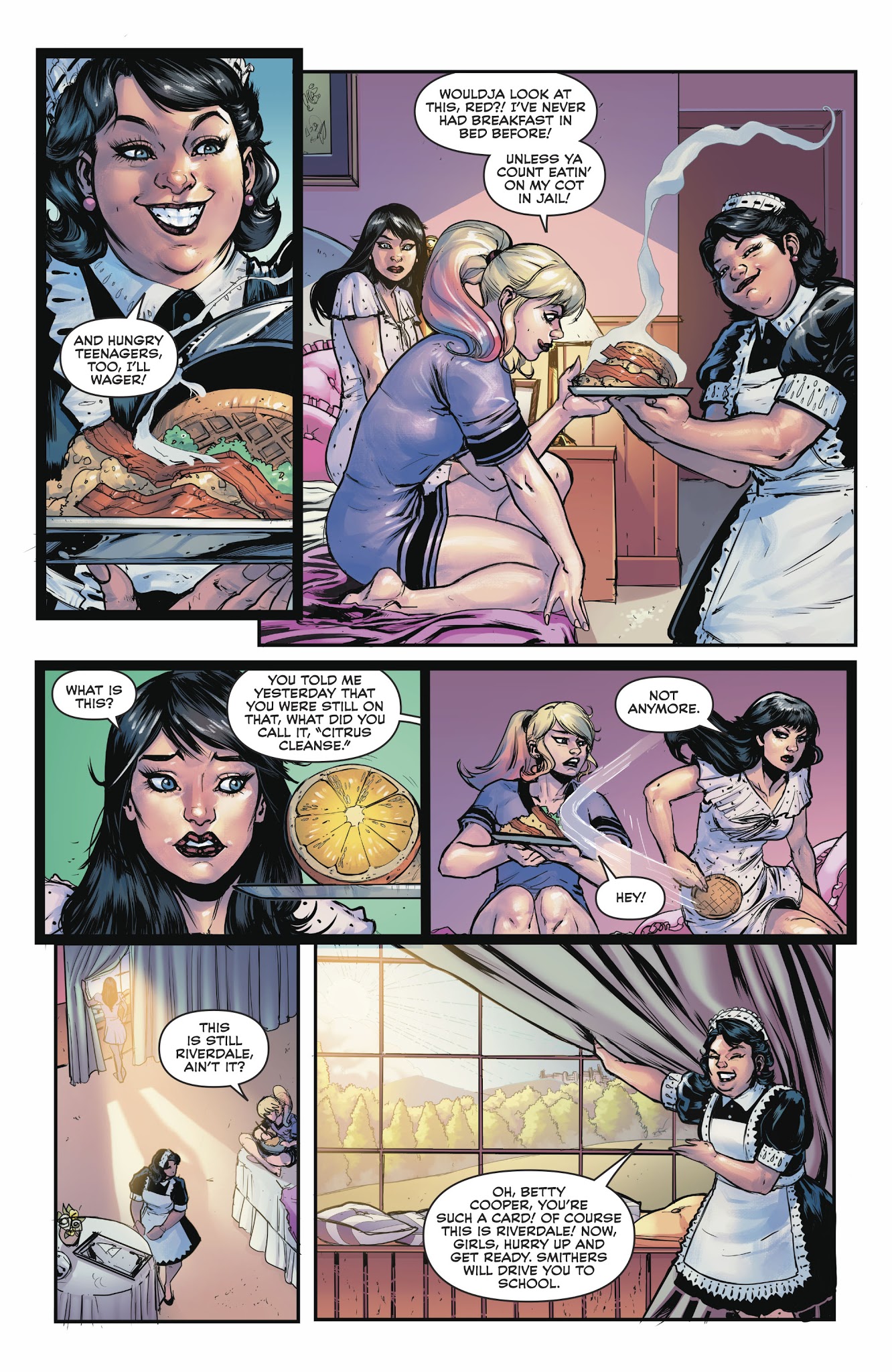 Read online Harley & Ivy Meet Betty & Veronica comic -  Issue #3 - 6