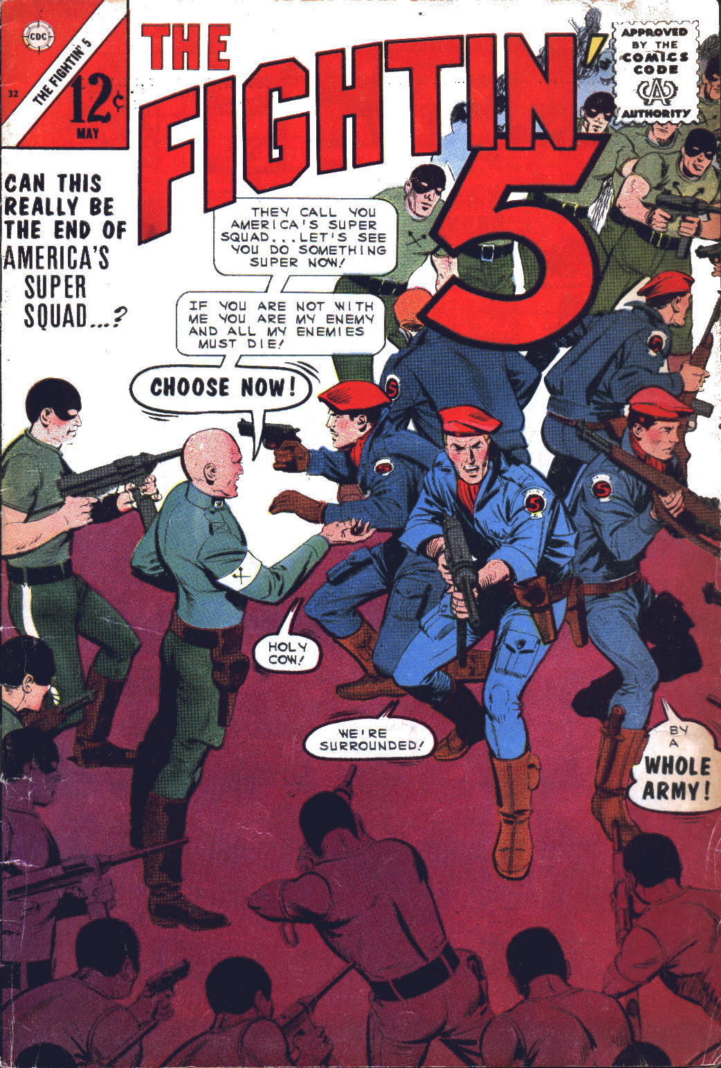 Read online The Fightin' 5 comic -  Issue #32 - 1